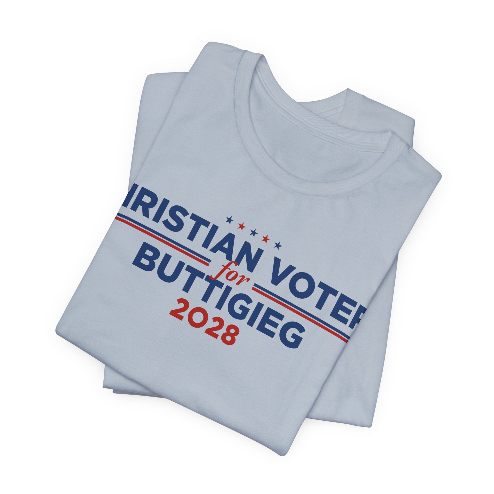 Christian Voters for Pete Buttigieg for President Campaign T-Shirt 2028