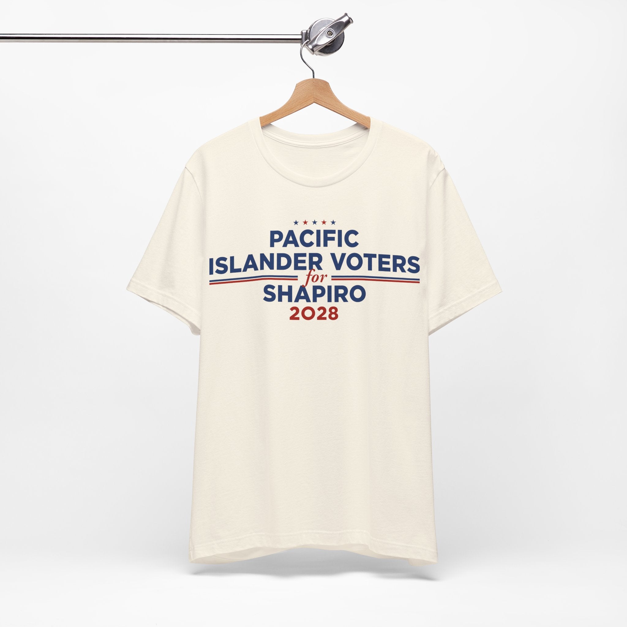 Pacific Islander Voters for Josh Shapiro for President Campaign T-Shirt 2028
