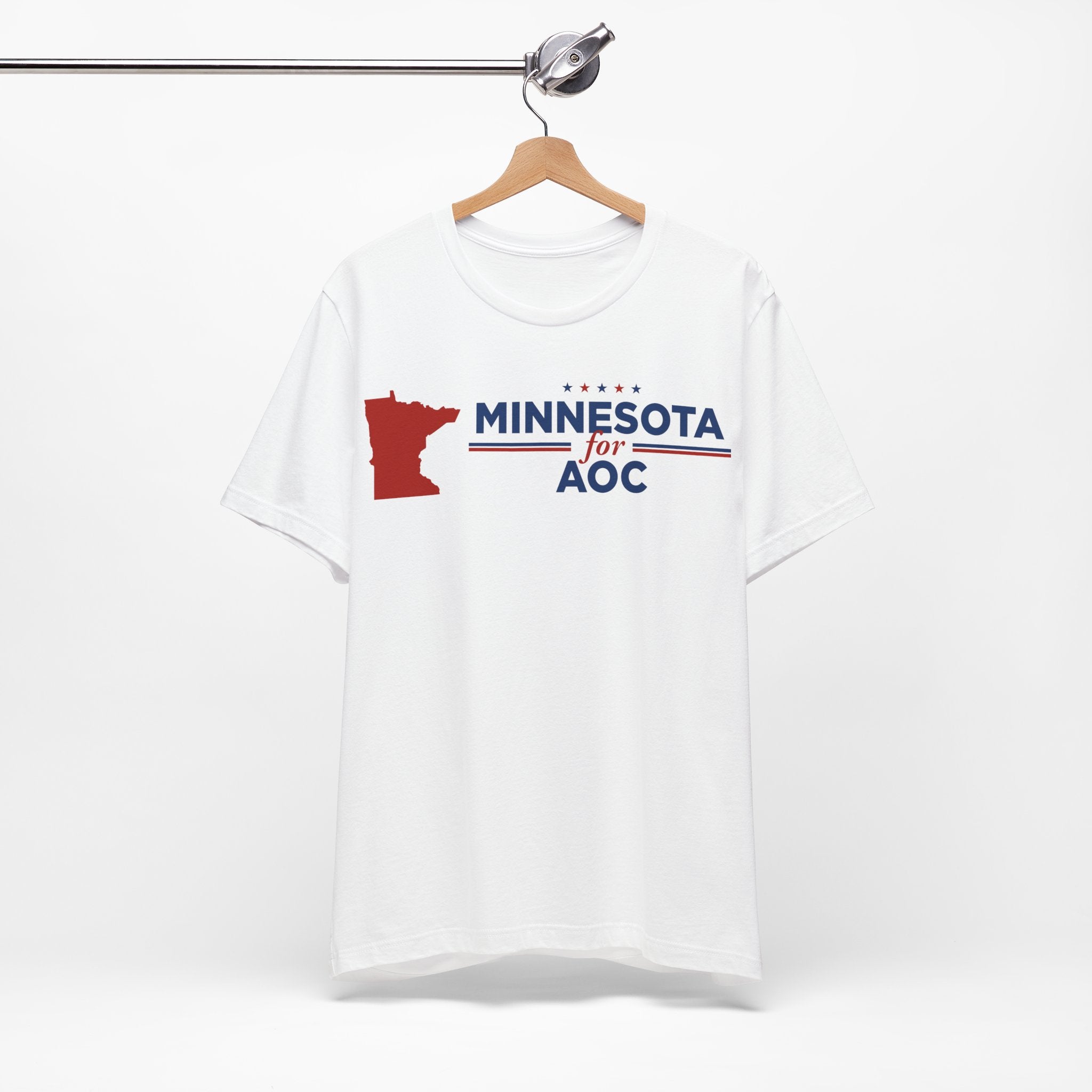 Minnesota for AOC for President Campaign T-Shirt 2028