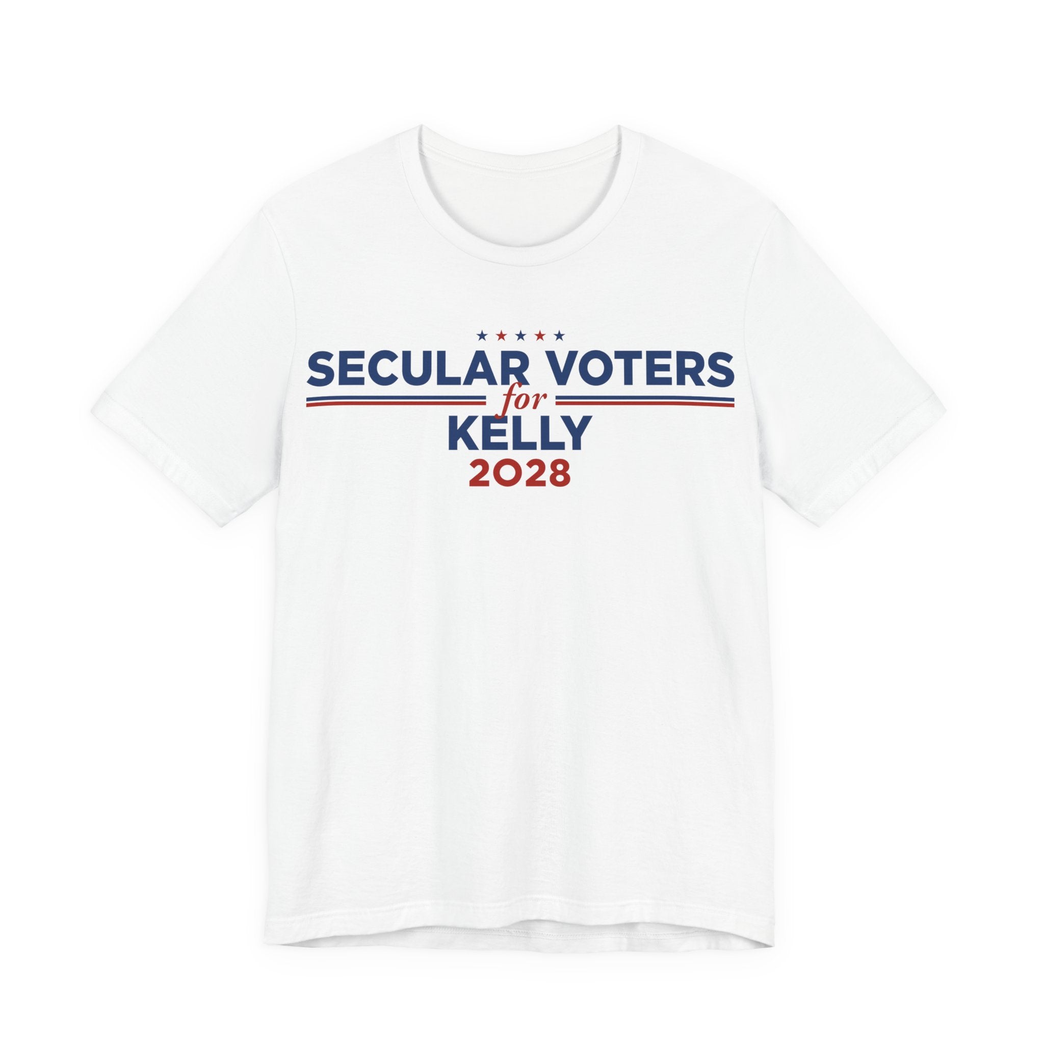 Secular Voters for Mark Kelly for President Campaign T-Shirt 2028