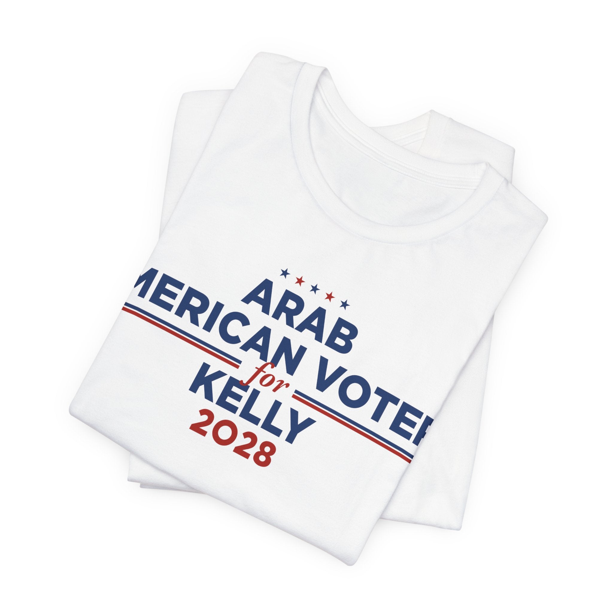 Arab American Voters for Mark Kelly for President Campaign T-Shirt 2028