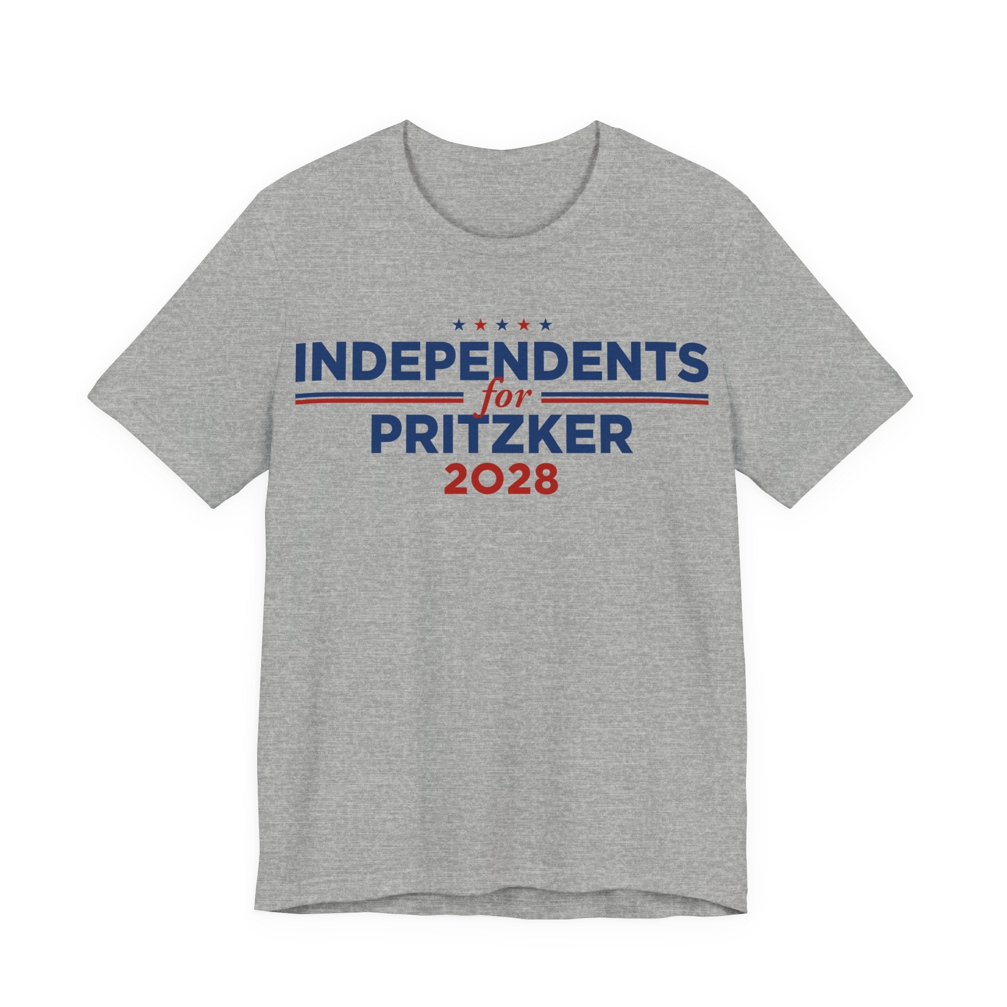 Independents for J.B. Pritzker for President Campaign T-Shirt 2028