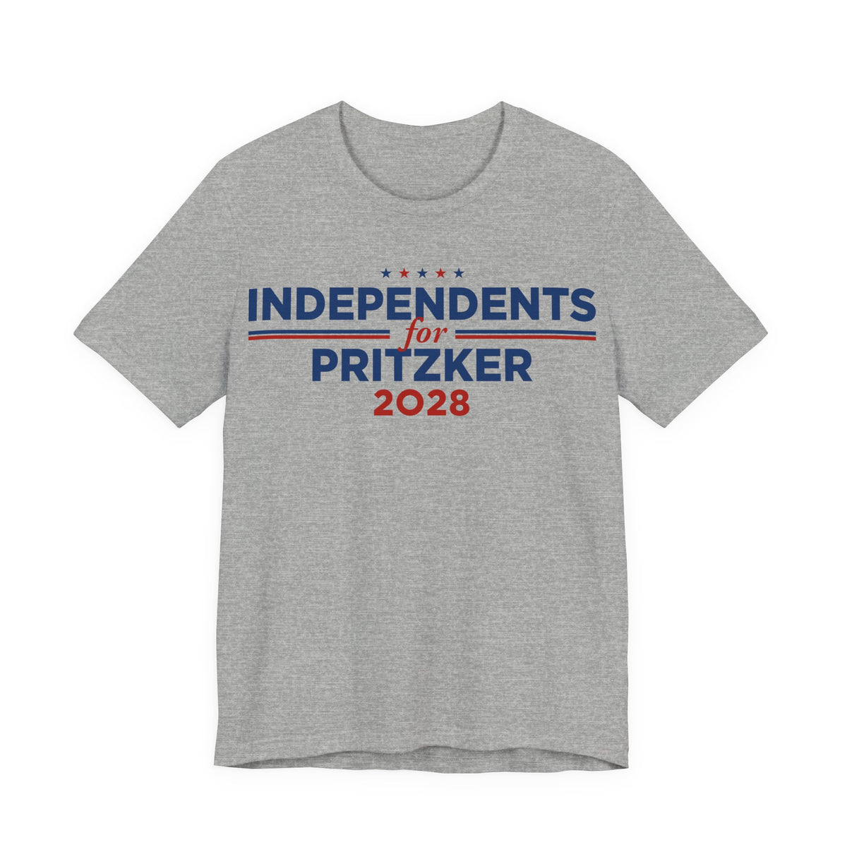 Independents for J.B. Pritzker for President Campaign T-Shirt 2028