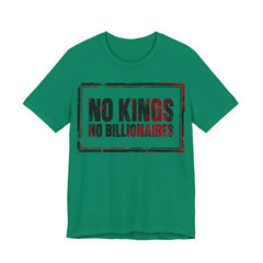 No Kings No Billionaires T-Shirt