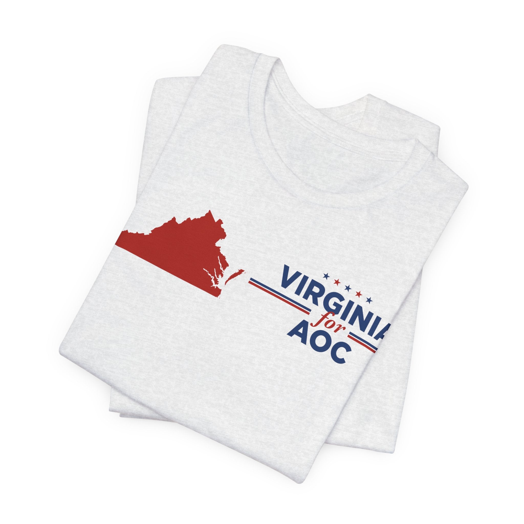 Virginia for AOC for President Campaign T-Shirt 2028