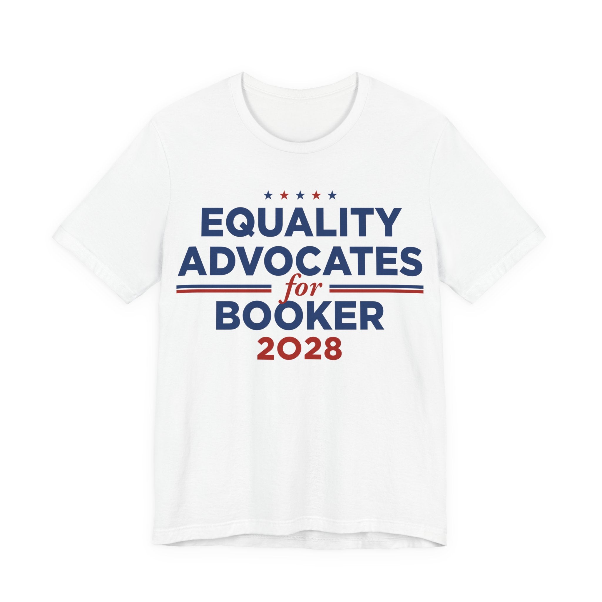 Equality Advocates for Cory Booker for President Campaign T-Shirt 2028