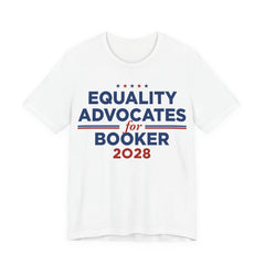 Equality Advocates for Cory Booker for President Campaign T-Shirt 2028