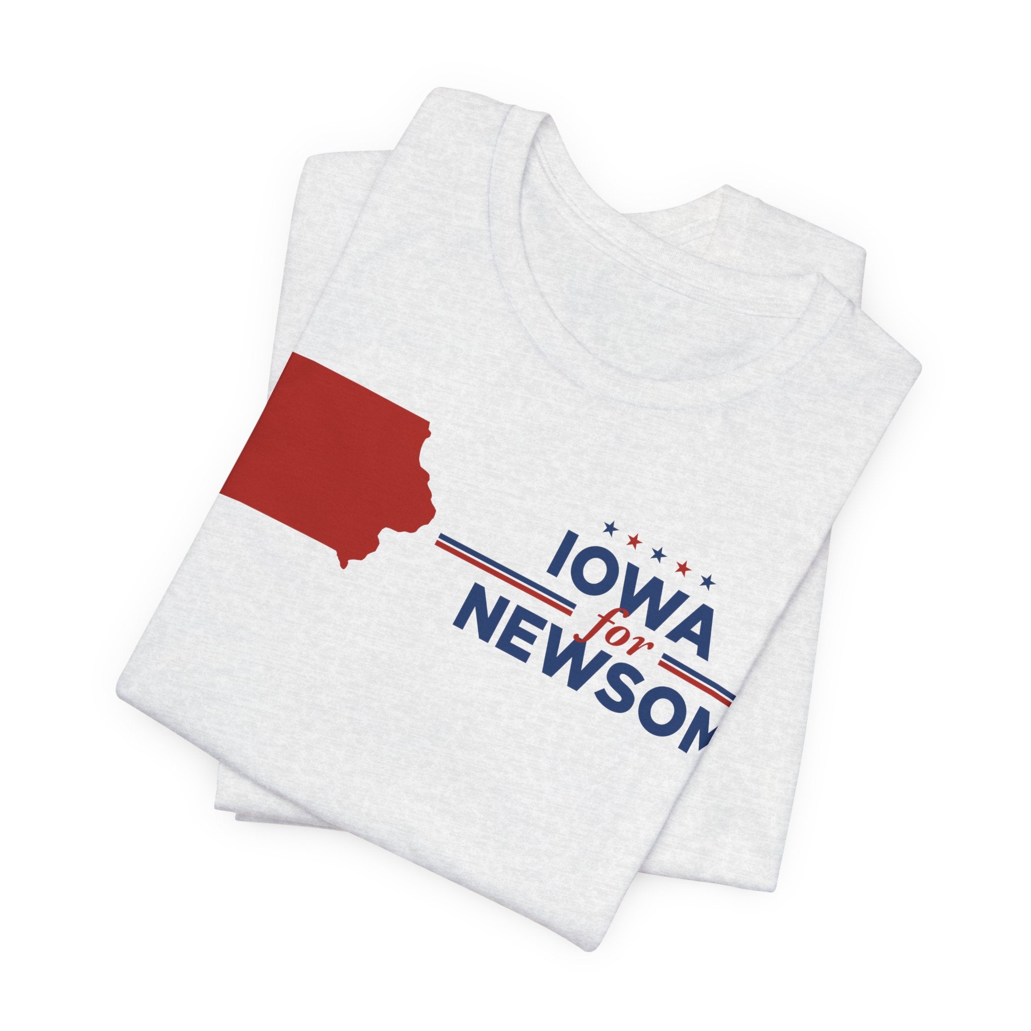 Iowa for Gavin Newsom for President Campaign T-Shirt 2028