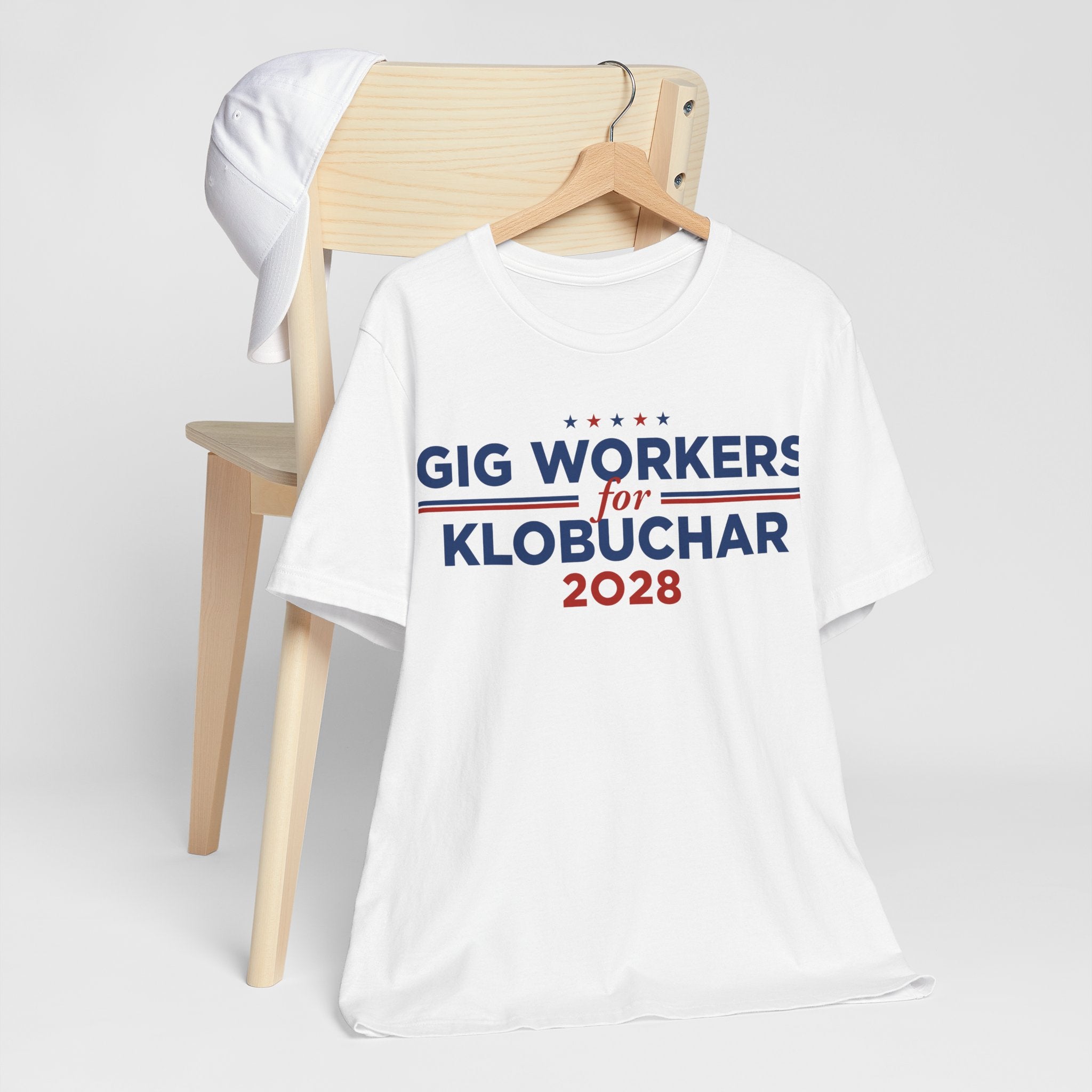 Gig Workers for Amy Klobuchar for President Campaign T-Shirt 2028