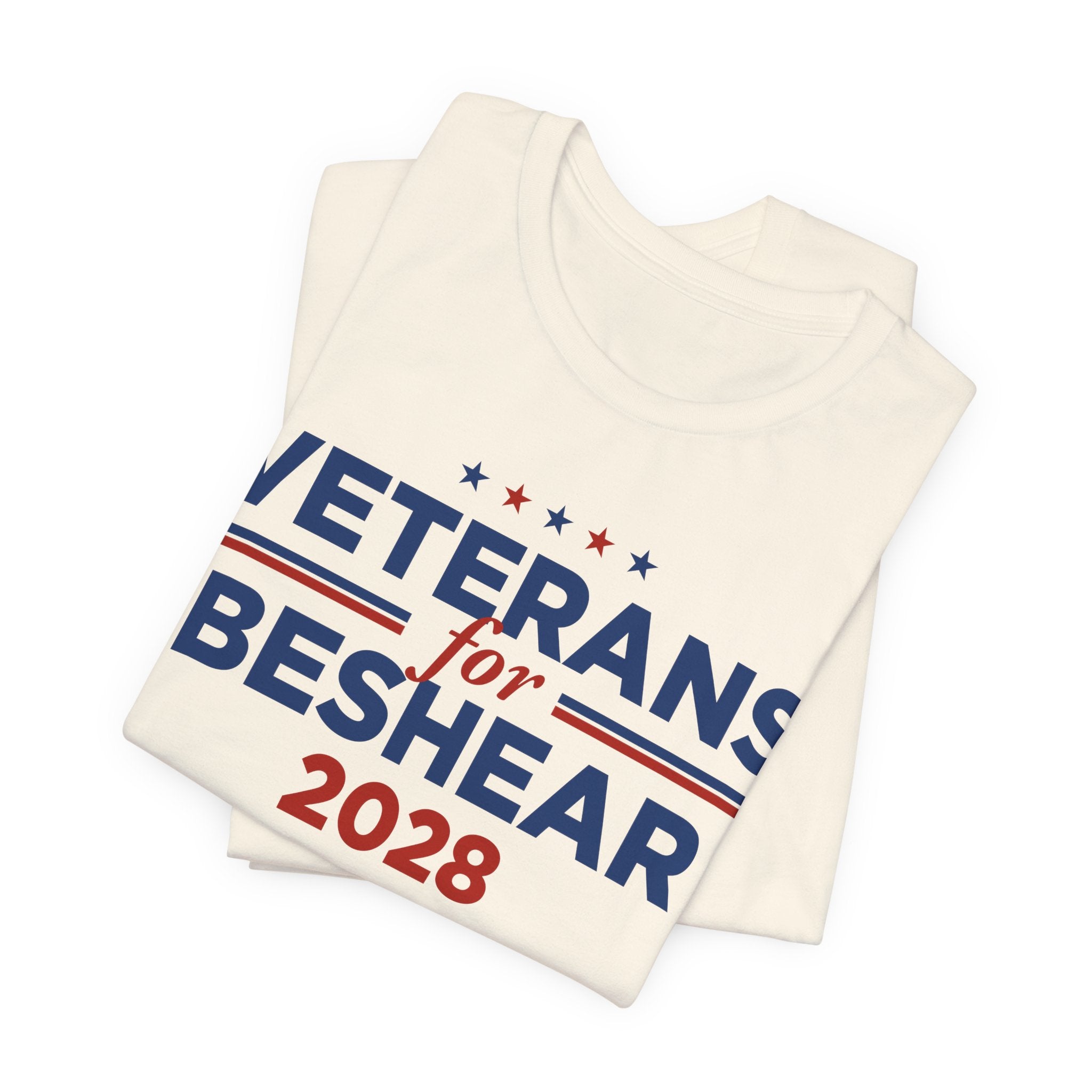 Veterans for Andy Beshear for President Campaign T-Shirt 2028