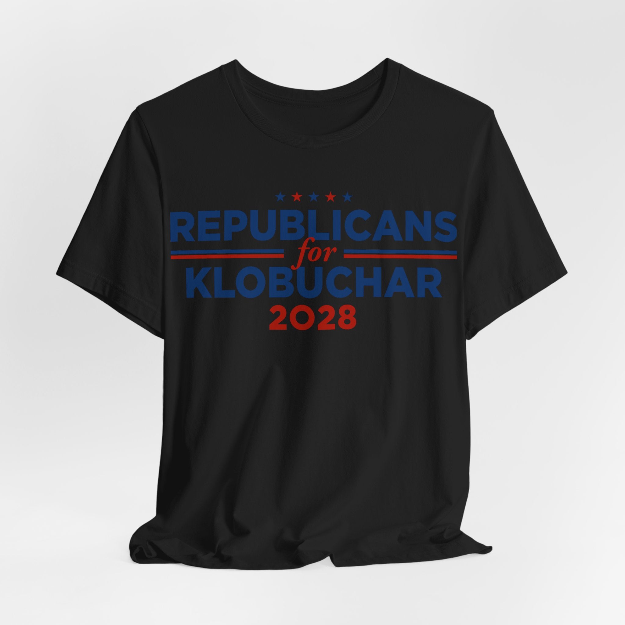 Republicans for Amy Klobuchar Campaign T-Shirt for President 2028