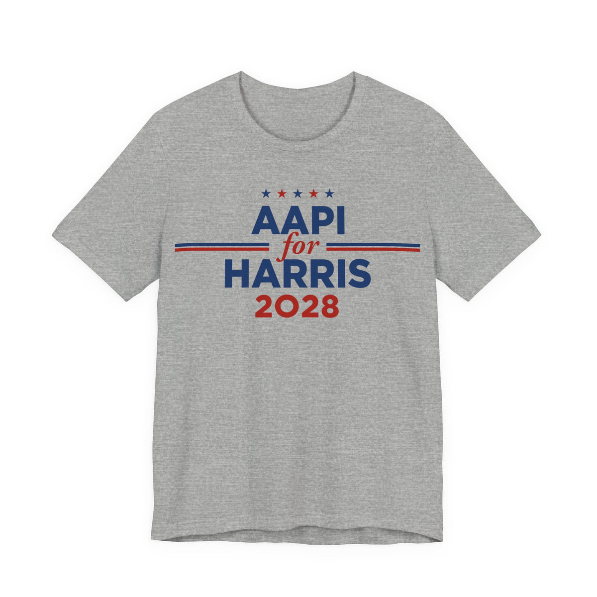AAPI Asian American and Pacific Islander for Kamala Harris Campaign T-Shirt for President 2028