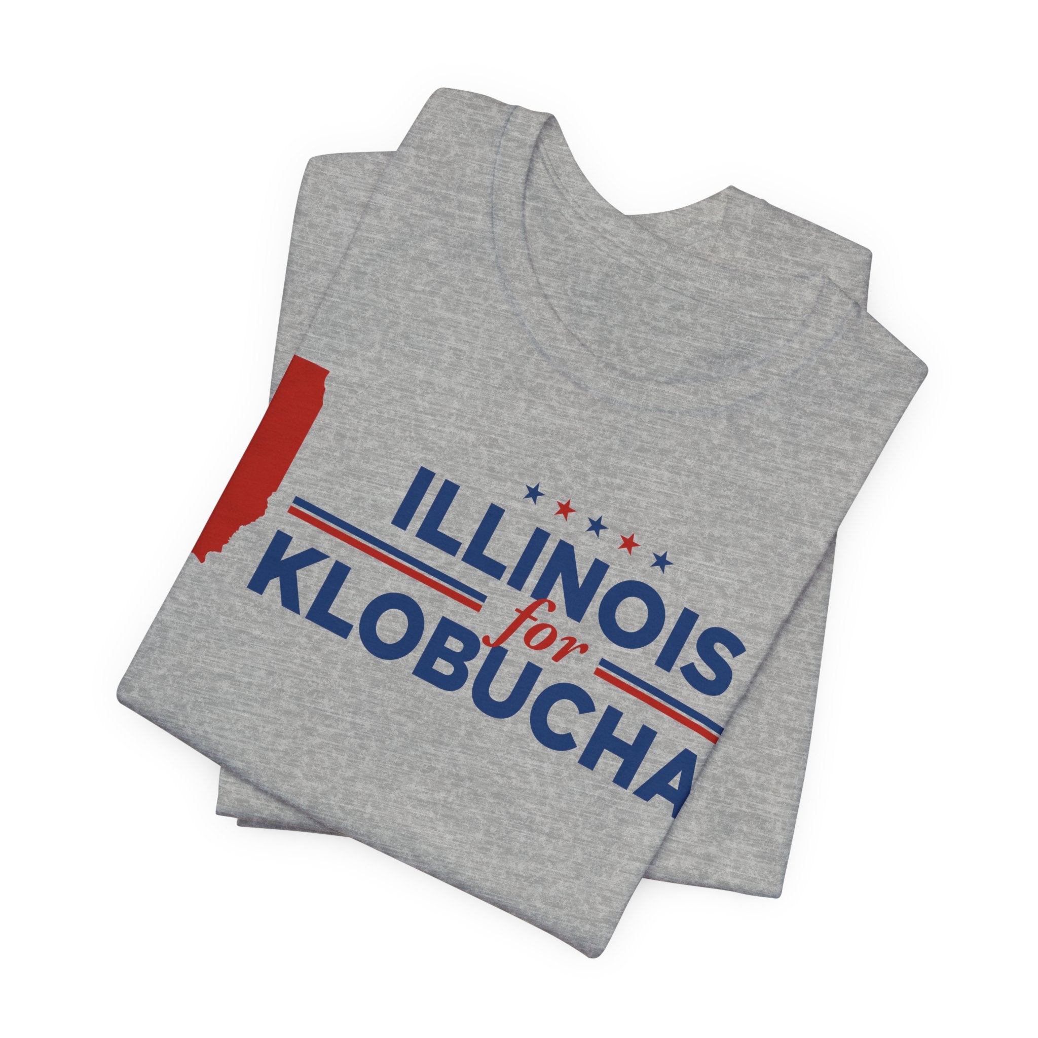 Illinois for Amy Klobuchar for President Campaign T-Shirt 2028