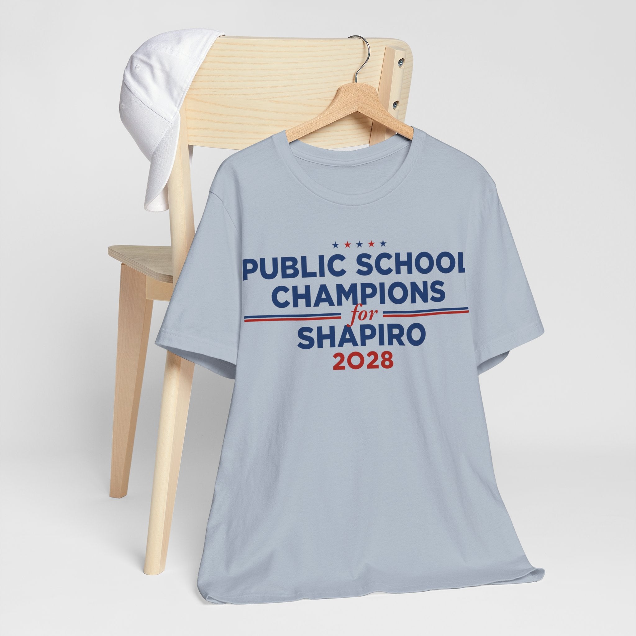 Public School Champions for Josh Shapiro for President Campaign T-Shirt 2028