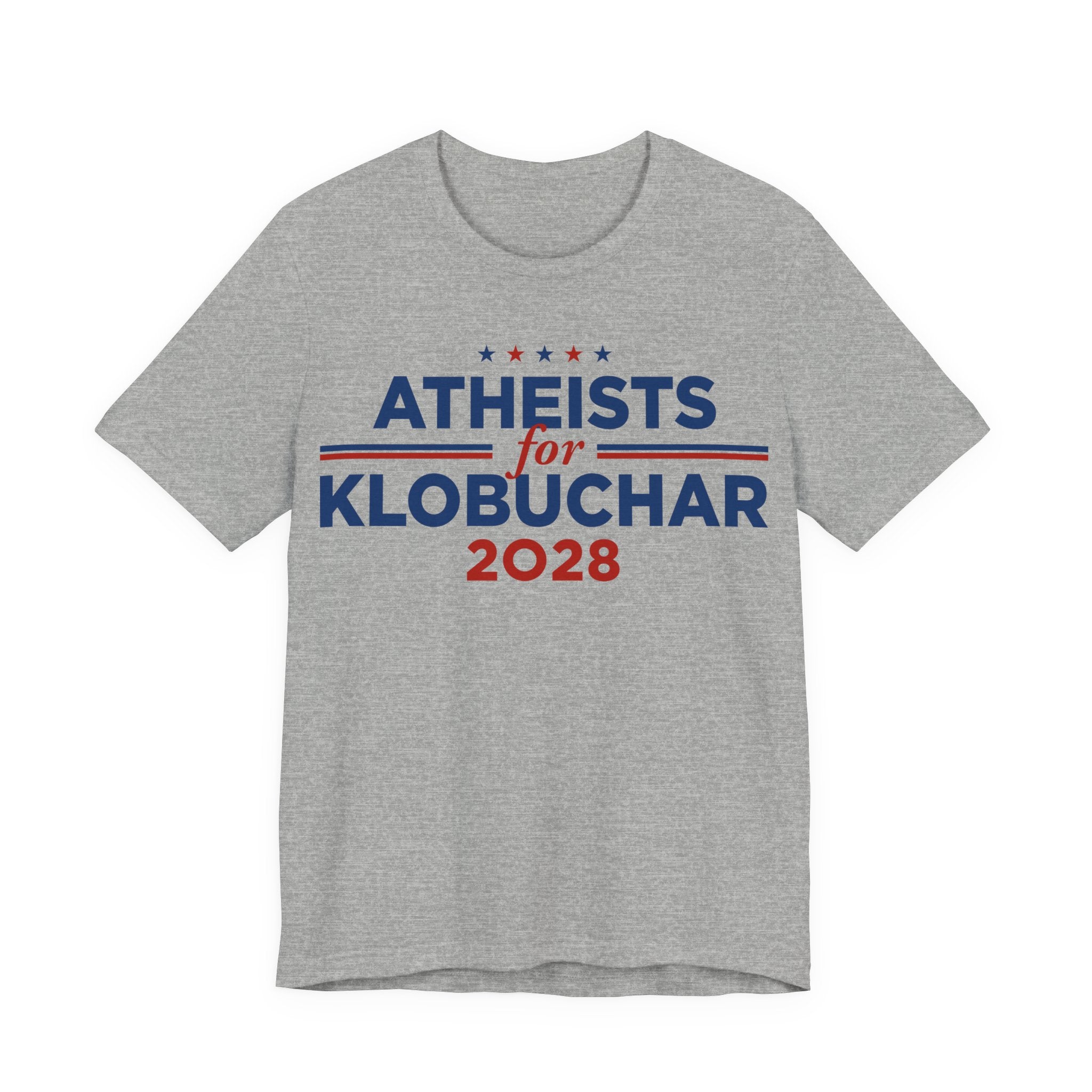 Atheists for Amy Klobuchar for President Campaign T-Shirt 2028