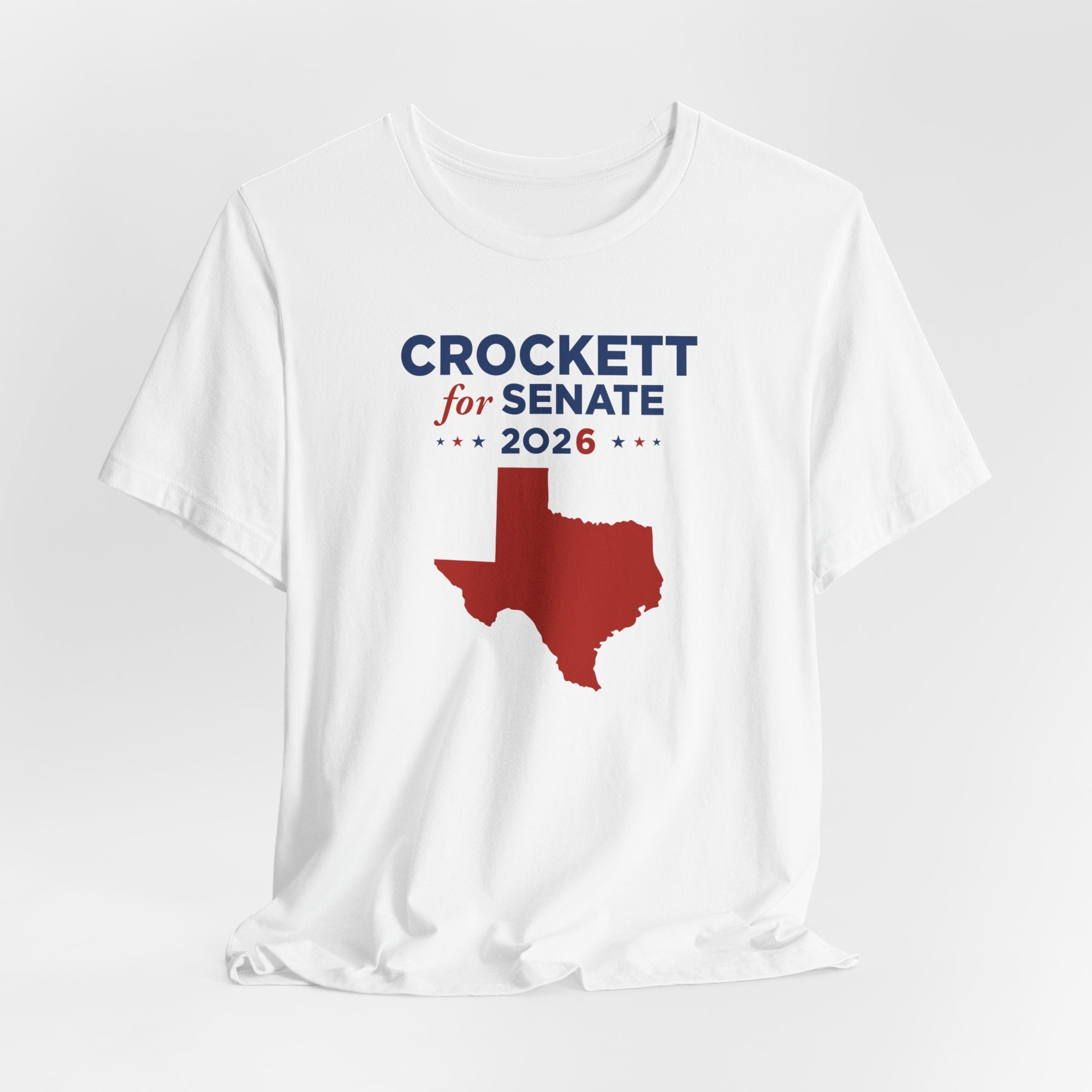 Jasmine Crockett for Texas Senate Campaign T-Shirt 2026
