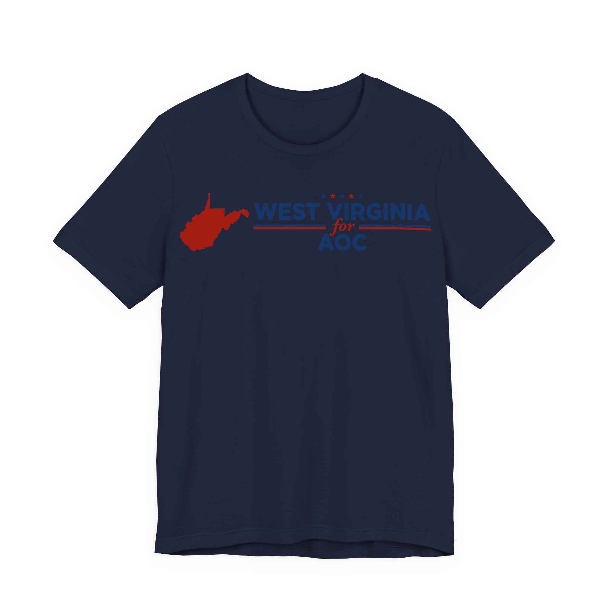 West Virginia for AOC for President Campaign T-Shirt 2028