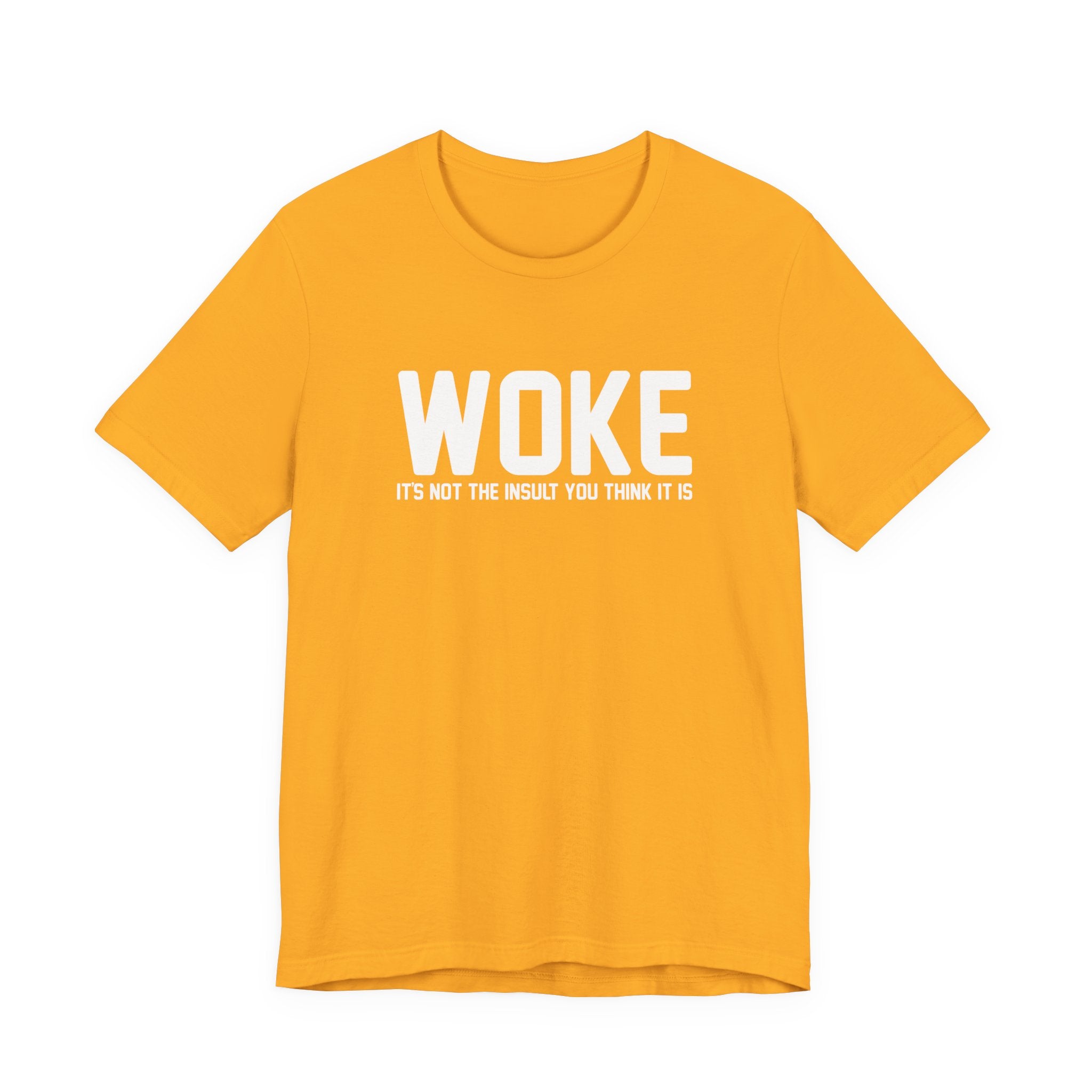 Woke is Not the Insult You Think it is Unisex T-Shirt - Progressive Informed Tee - Social Justice - Equality and Equity