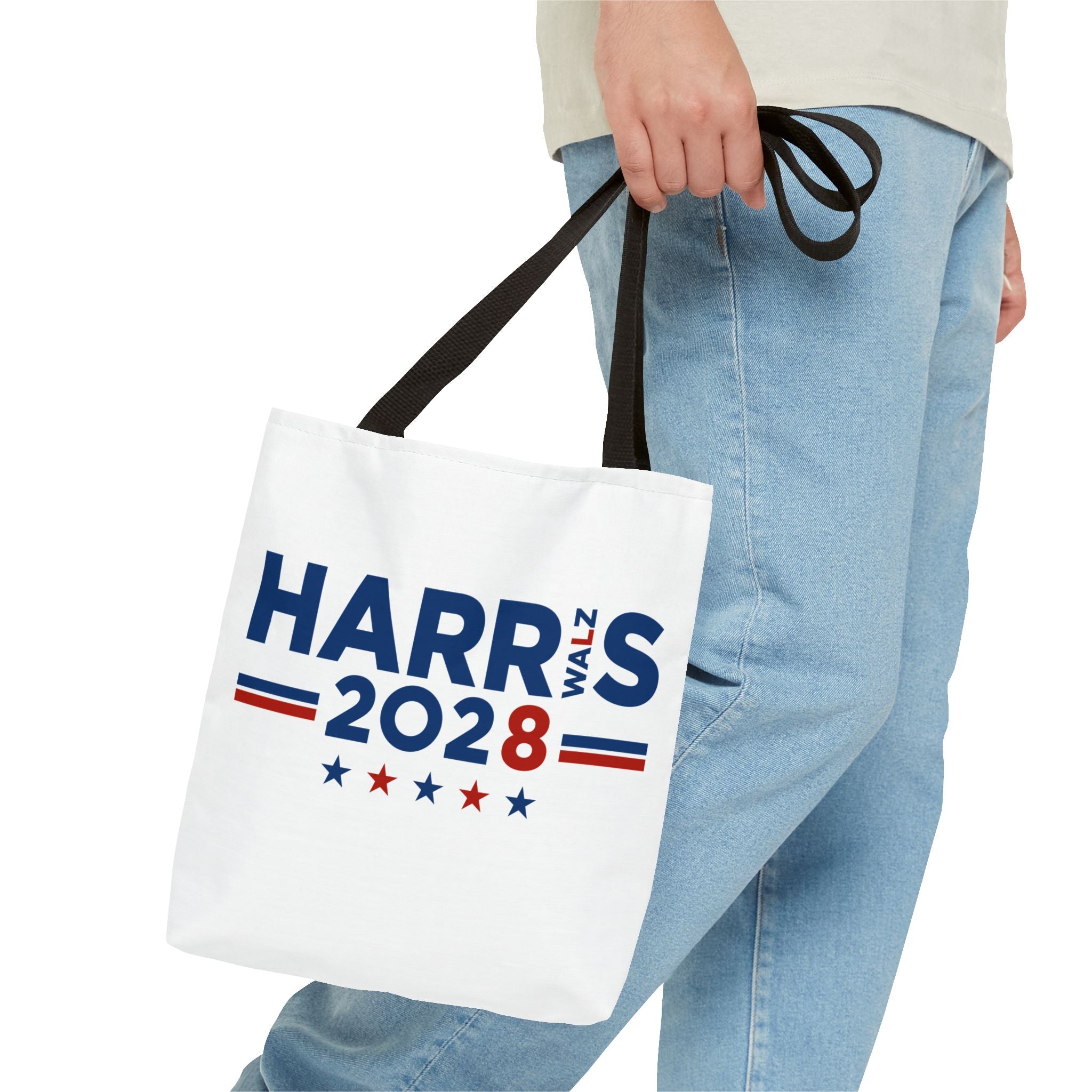 Kamala Harris Tim Walz 2028 Campaign Tote Bag – Political Election Support Grocery/Everyday Tote
