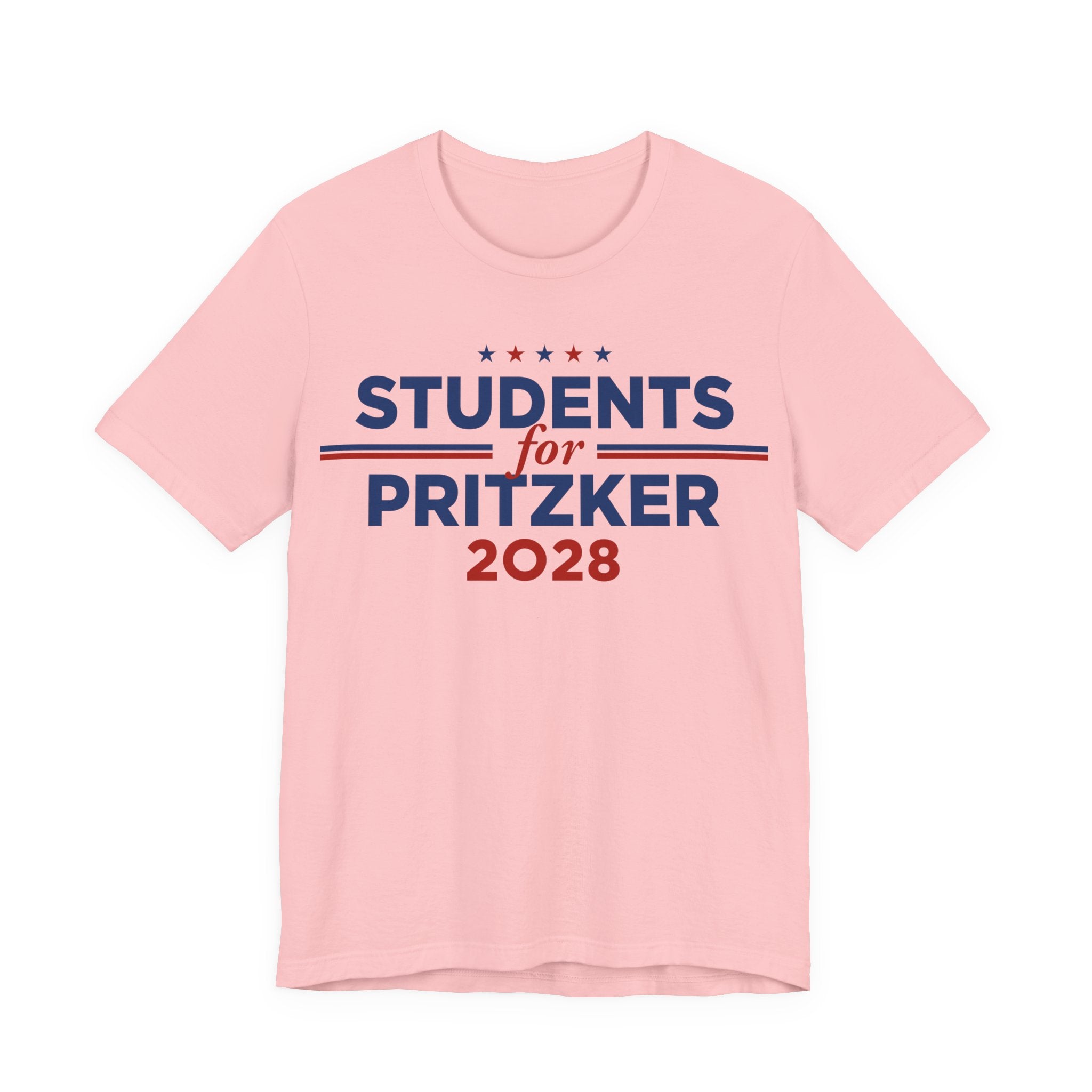 Students for J.B. Pritzker for President Campaign T-Shirt 2028