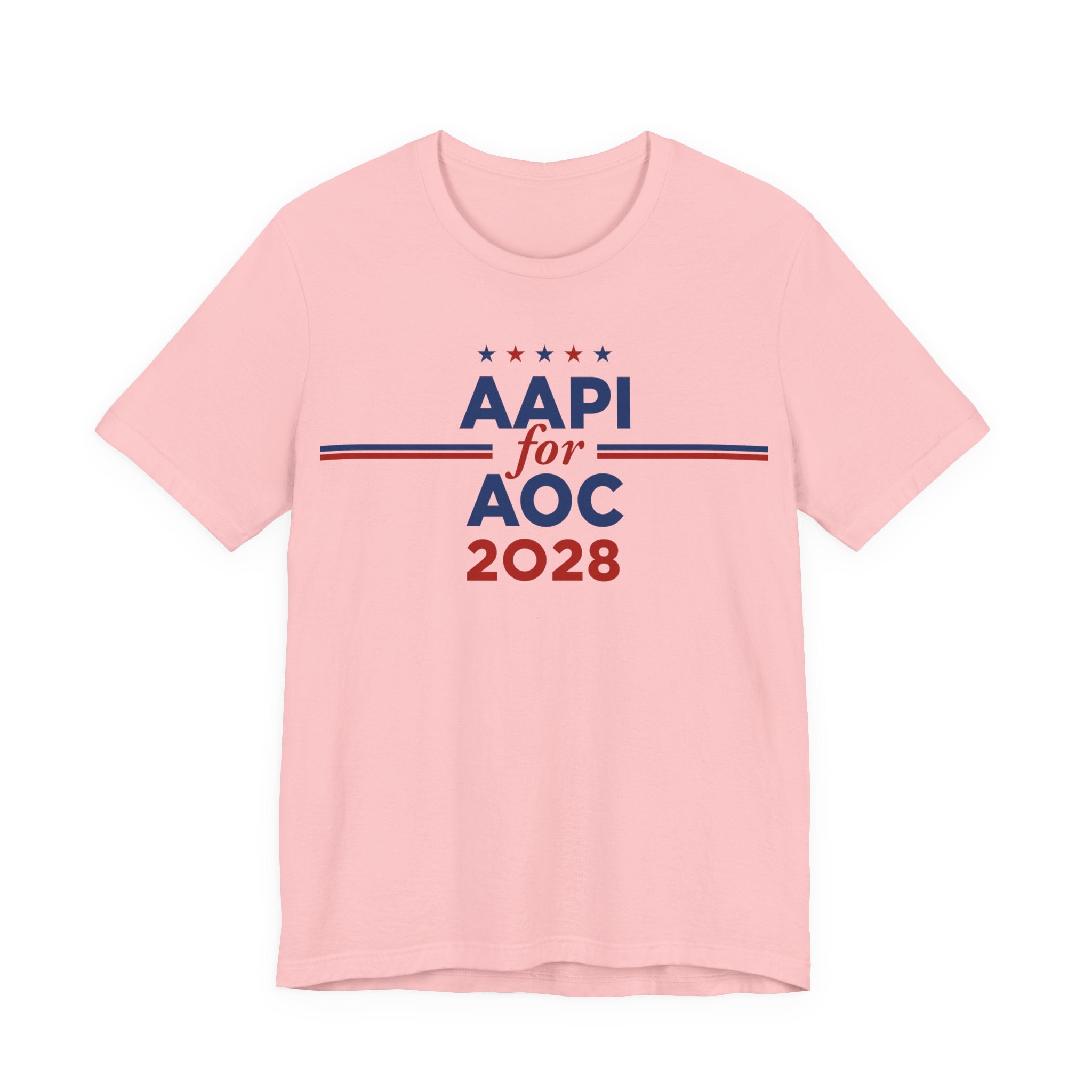 AAPI Asian American and Pacific Islander for AOC Campaign T-Shirt for President 2028