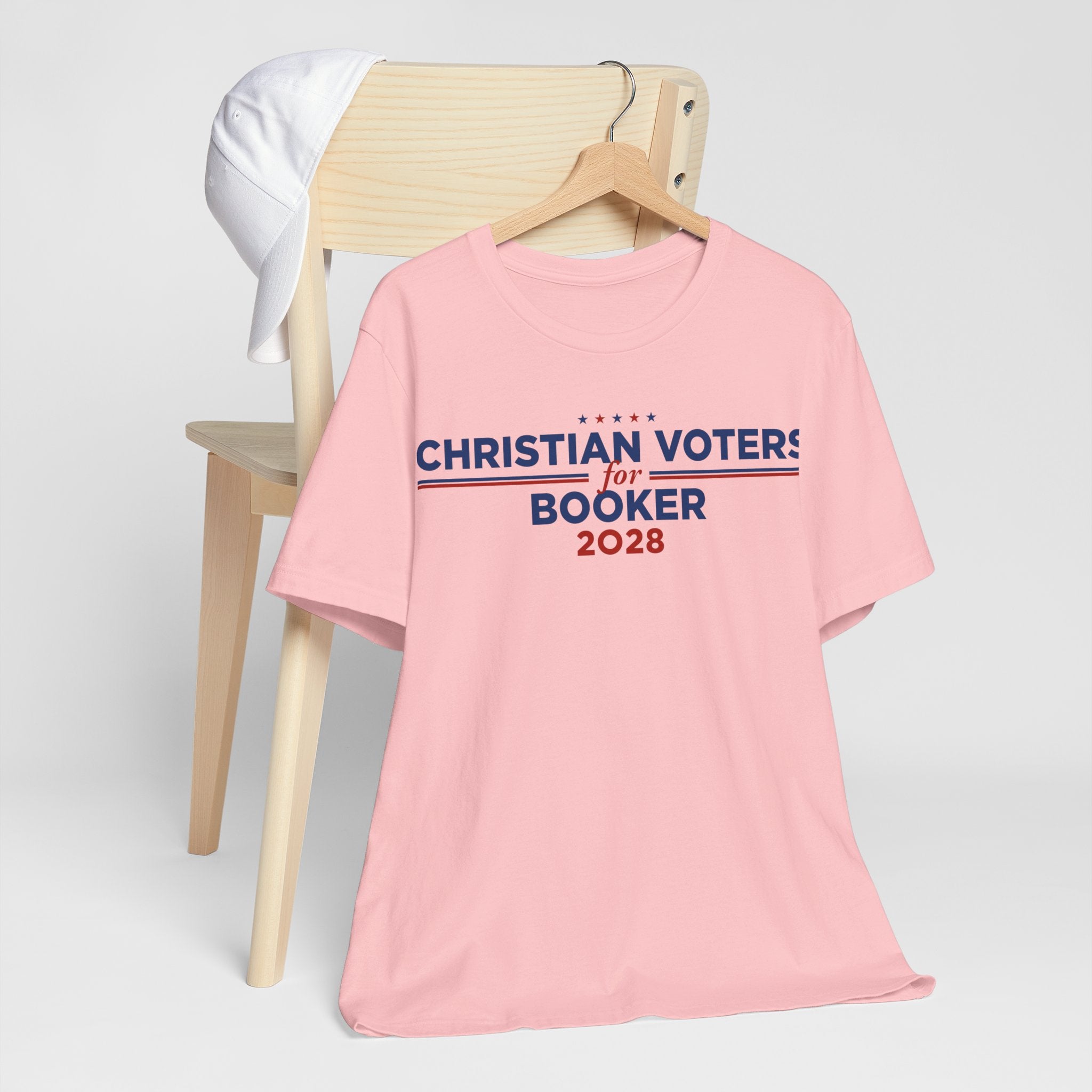 Christian Voters for Cory Booker for President Campaign T-Shirt 2028