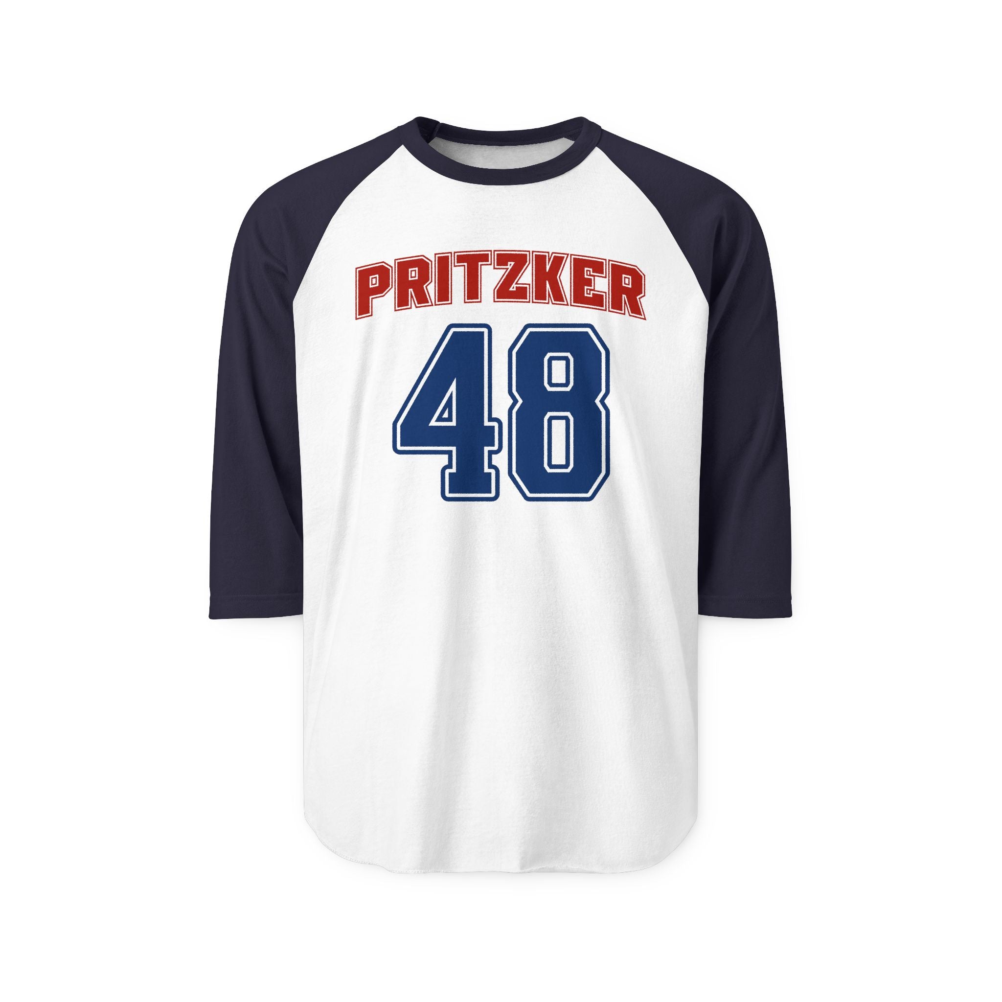 Team J.B. Pritzker - 48th President Vintage Varsity Baseball T-Shirt
