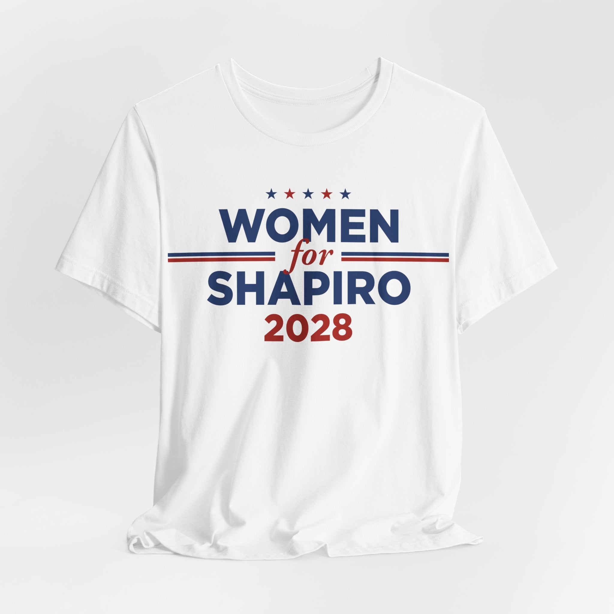 Women for Josh Shapiro for President Campaign T-Shirt 2028