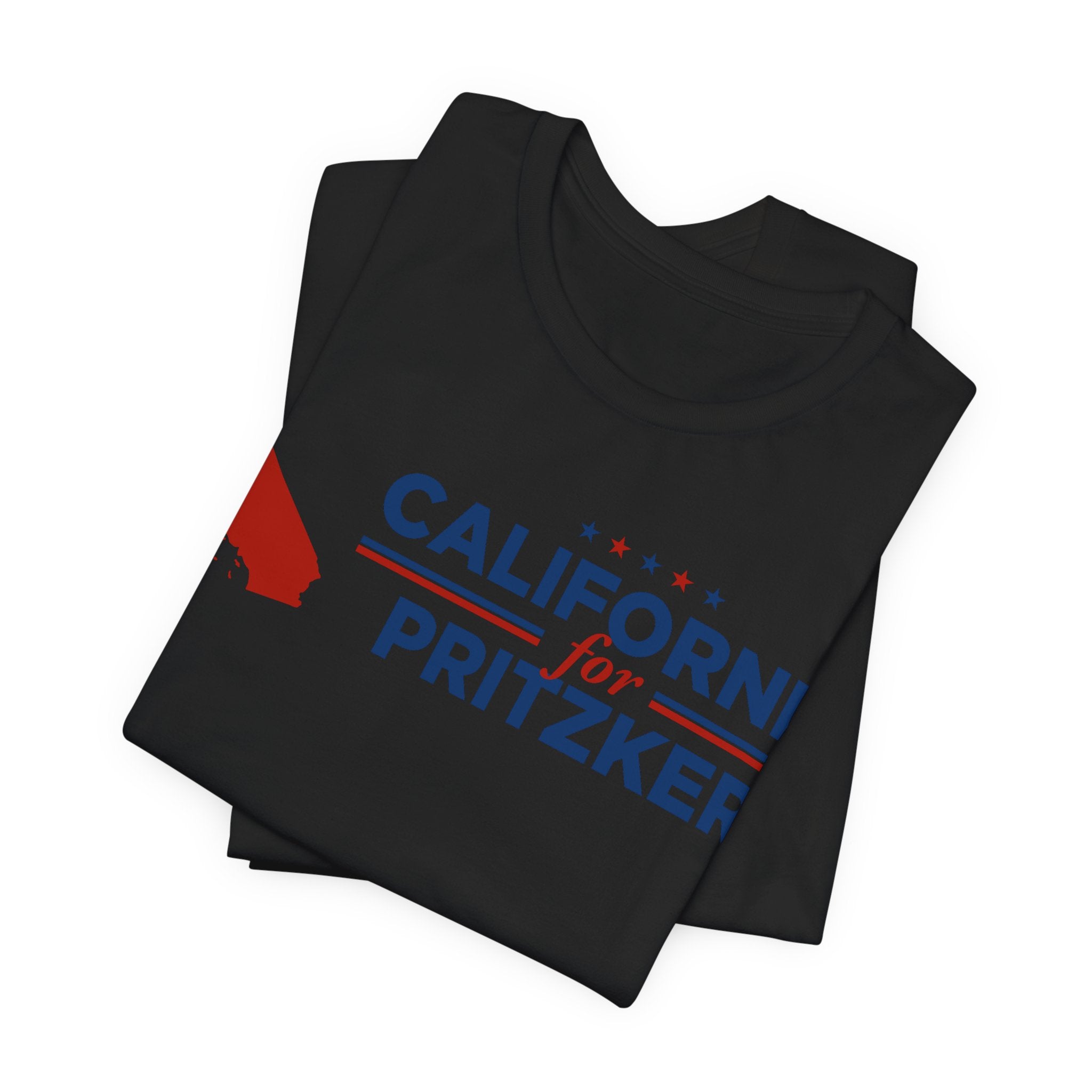 California for J.B. Pritzker for President Campaign T-Shirt 2028