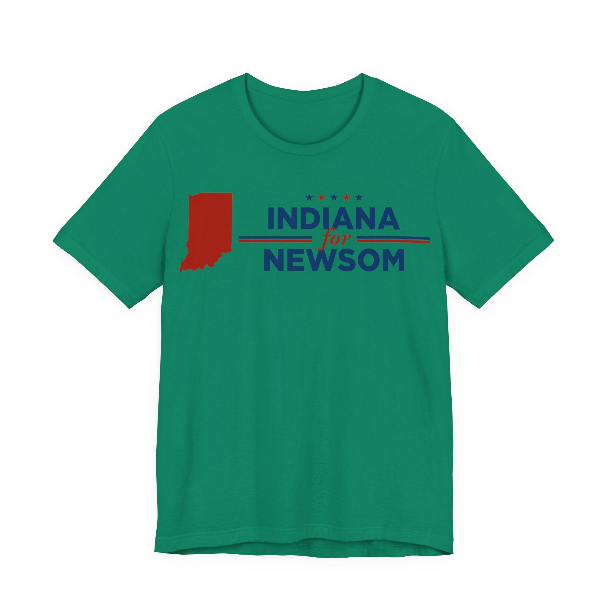 Indiana for Gavin Newsom for President Campaign T-Shirt 2028