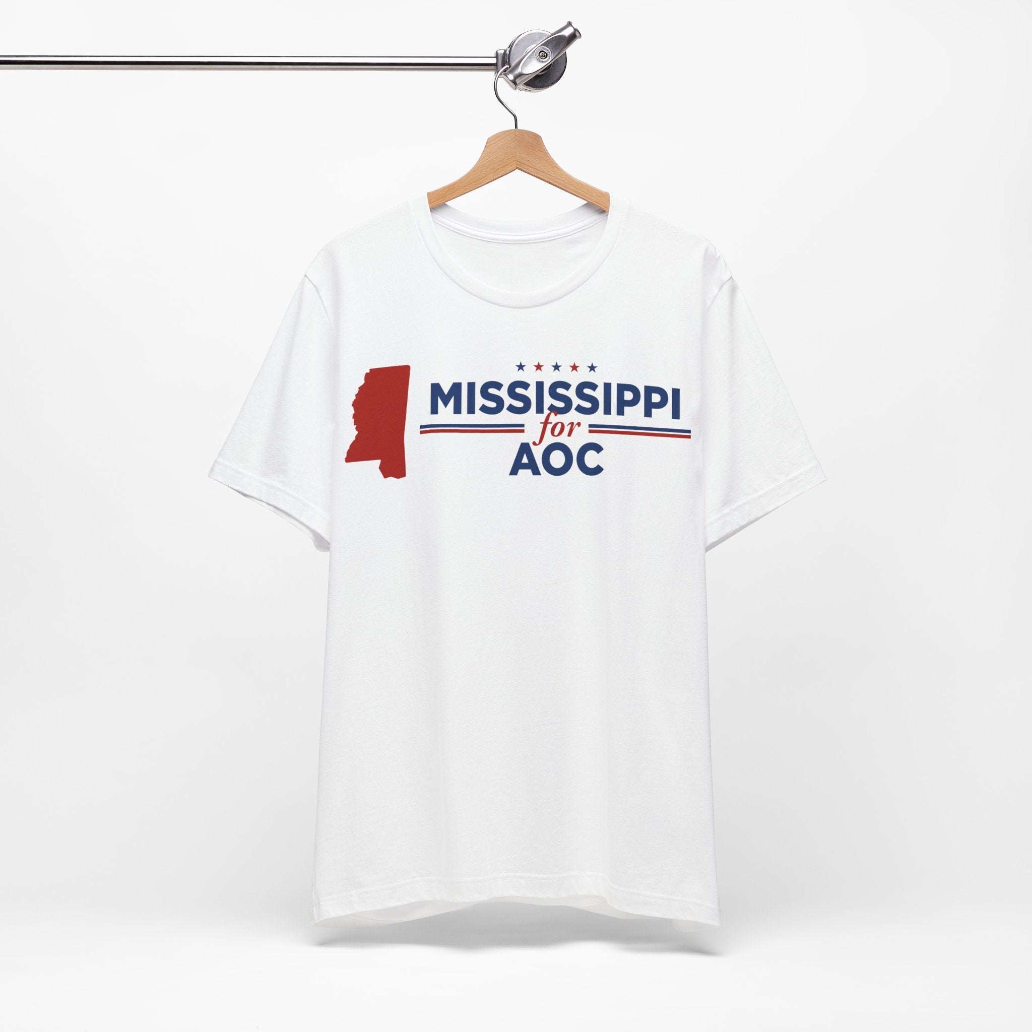 Mississippi for AOC for President Campaign T-Shirt 2028