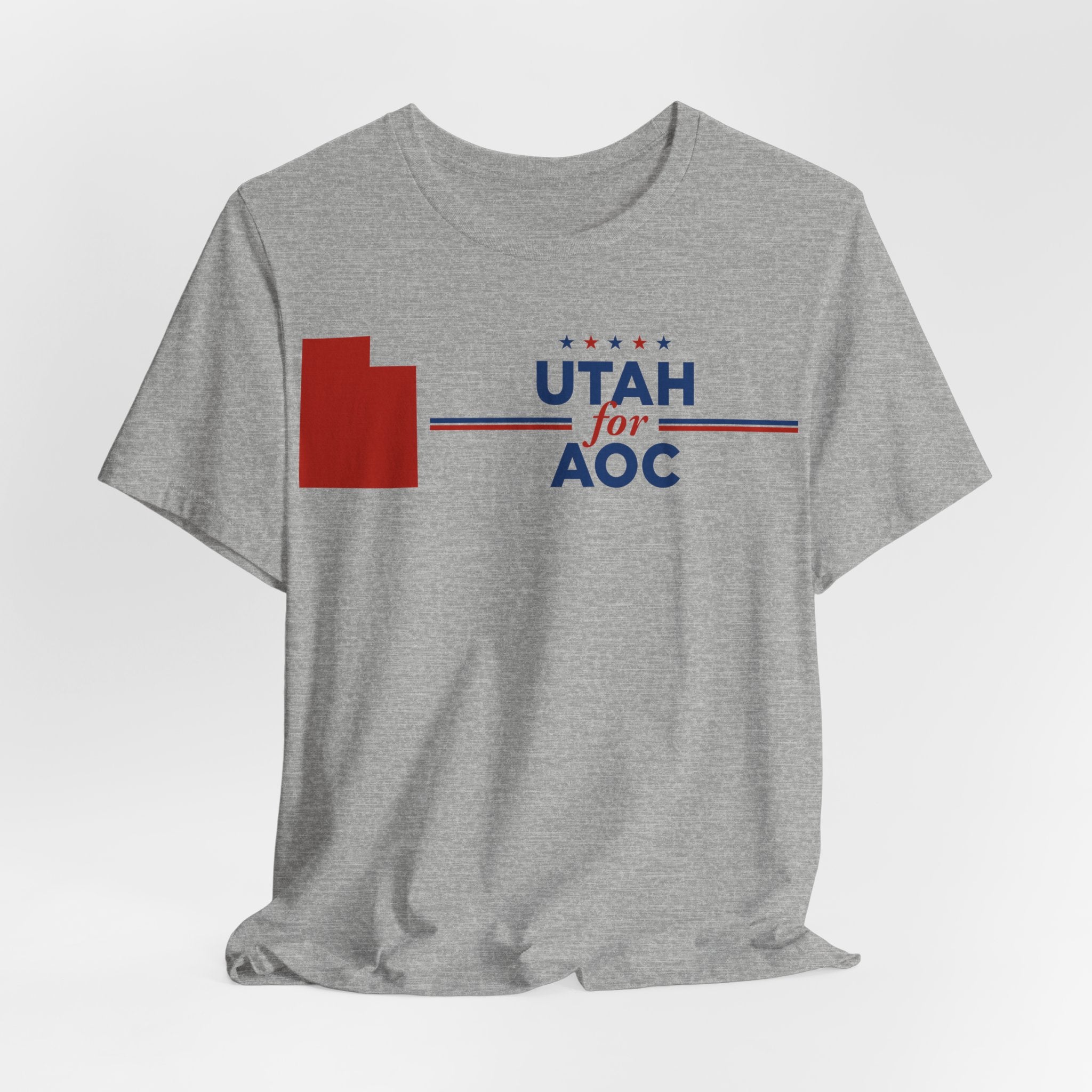 Utah for AOC for President Campaign T-Shirt 2028