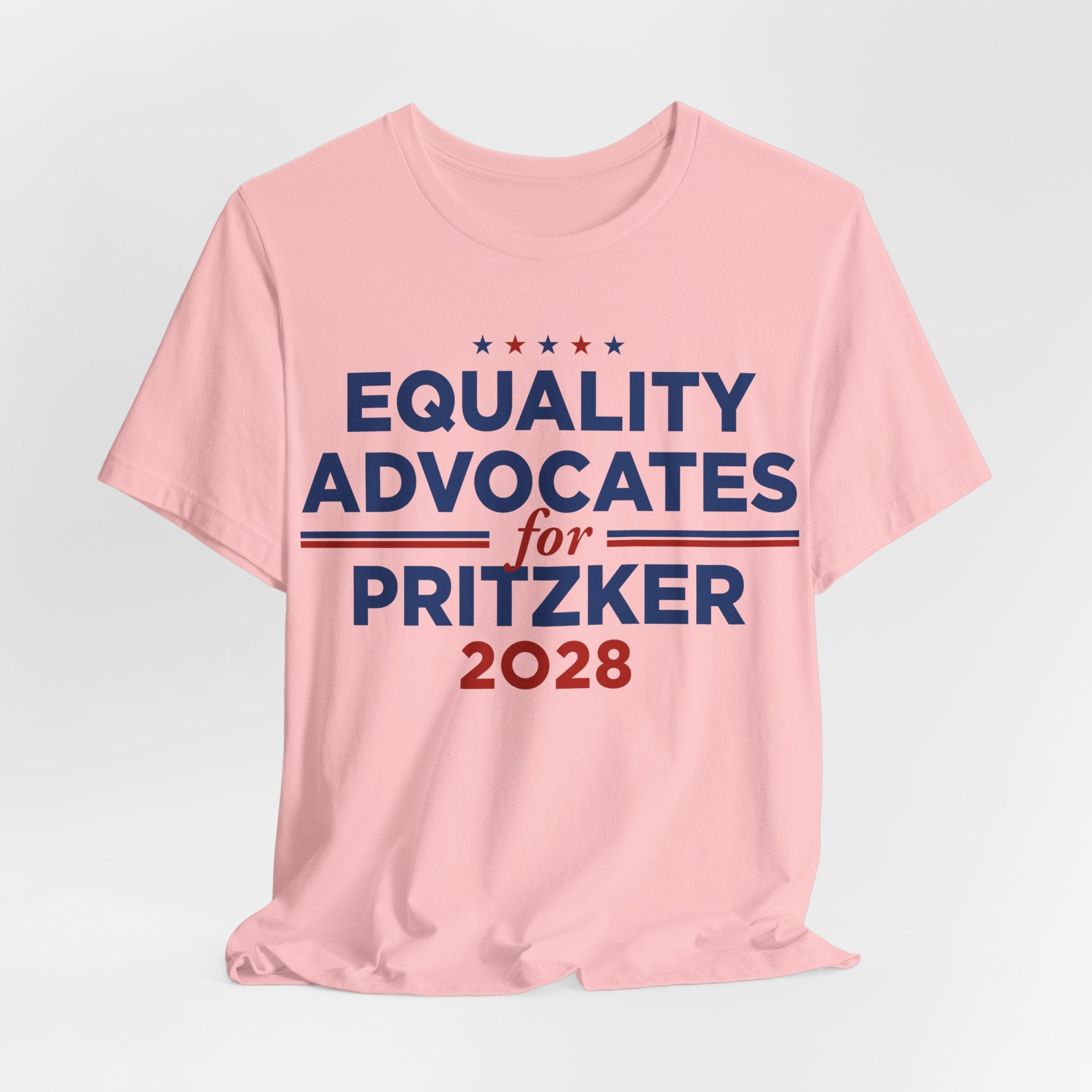 Equality Advocates for J.B. Pritzker for President Campaign T-Shirt 2028