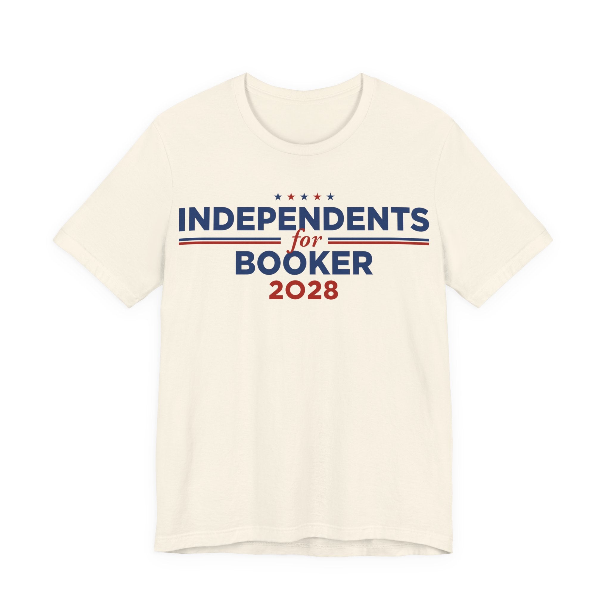 Independents for Cory Booker for President Campaign T-Shirt 2028