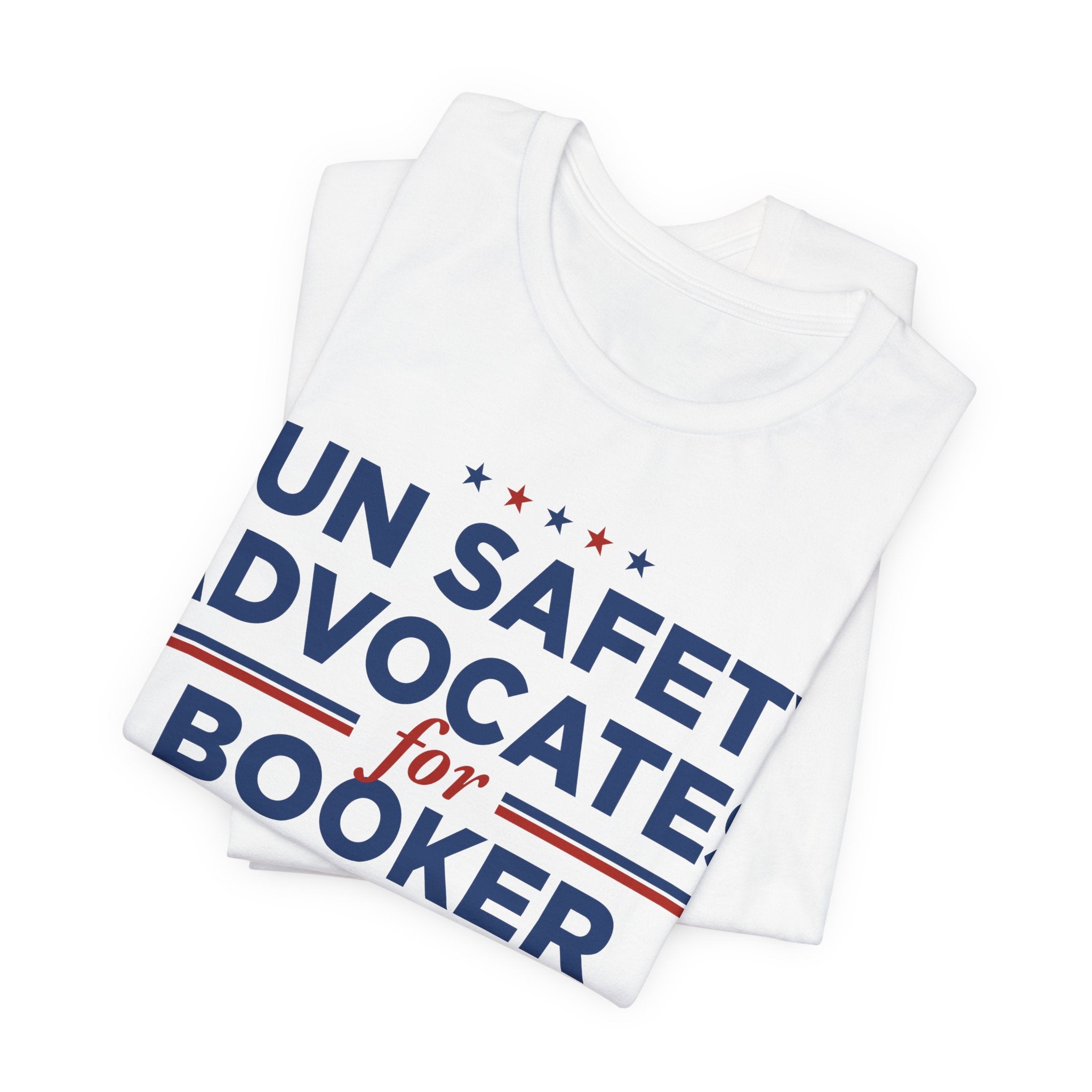 Gun Safety Advocates for Cory Booker for President Campaign T-Shirt 2028