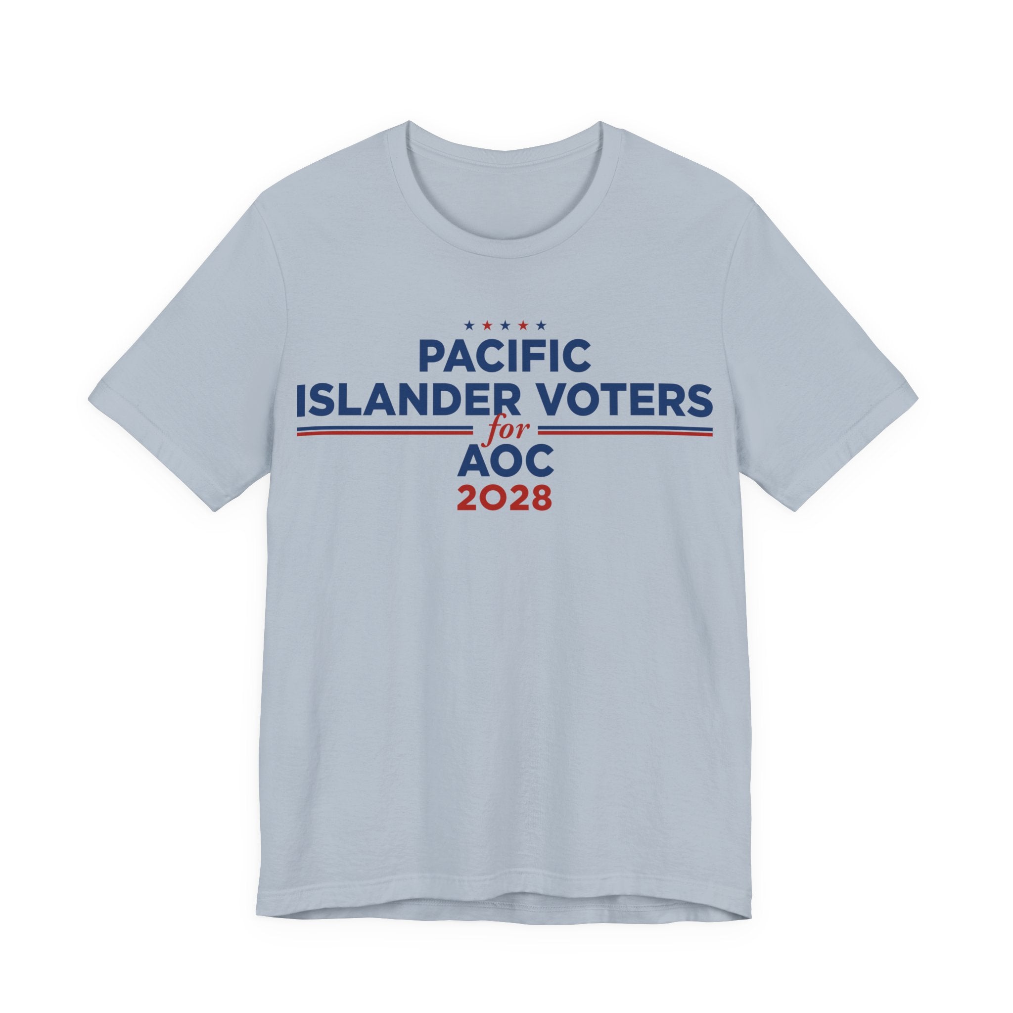 Pacific Islander Voters for AOC for President Campaign T-Shirt 2028