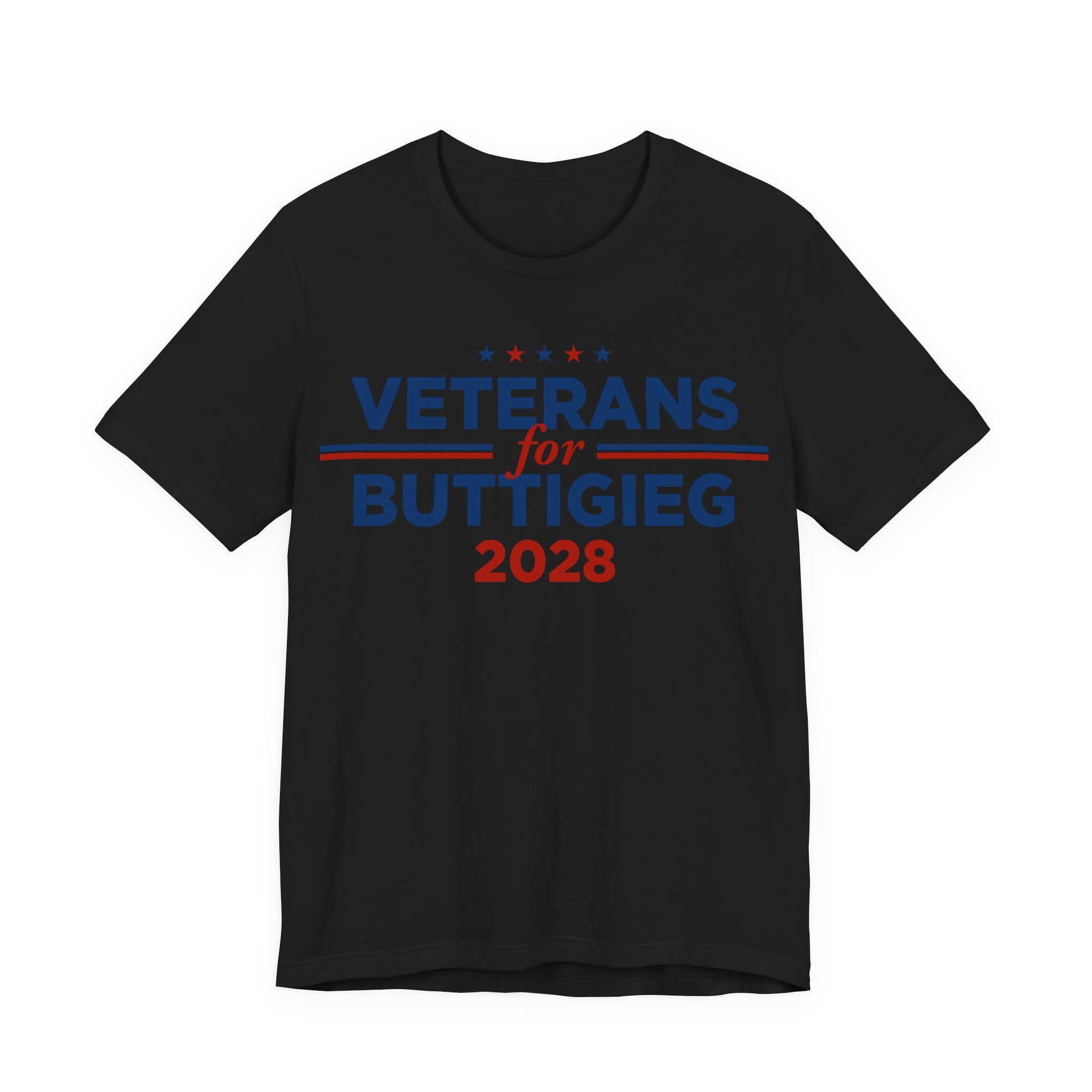 Veterans for Pete Buttigieg for President Campaign T-Shirt 2028