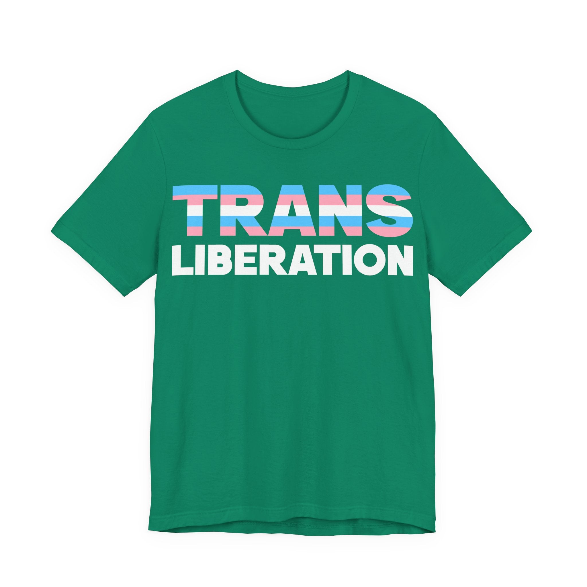 Trans Liberation T-Shirt – Trans Pride Graphic Tee – LGBTQ+ Activist Shirt