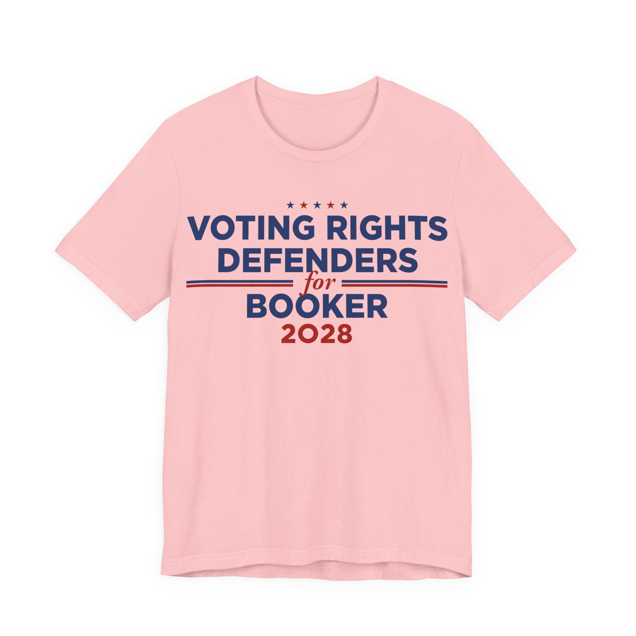 Voting Rights Defenders Cory Booker for President Campaign T-Shirt 2028
