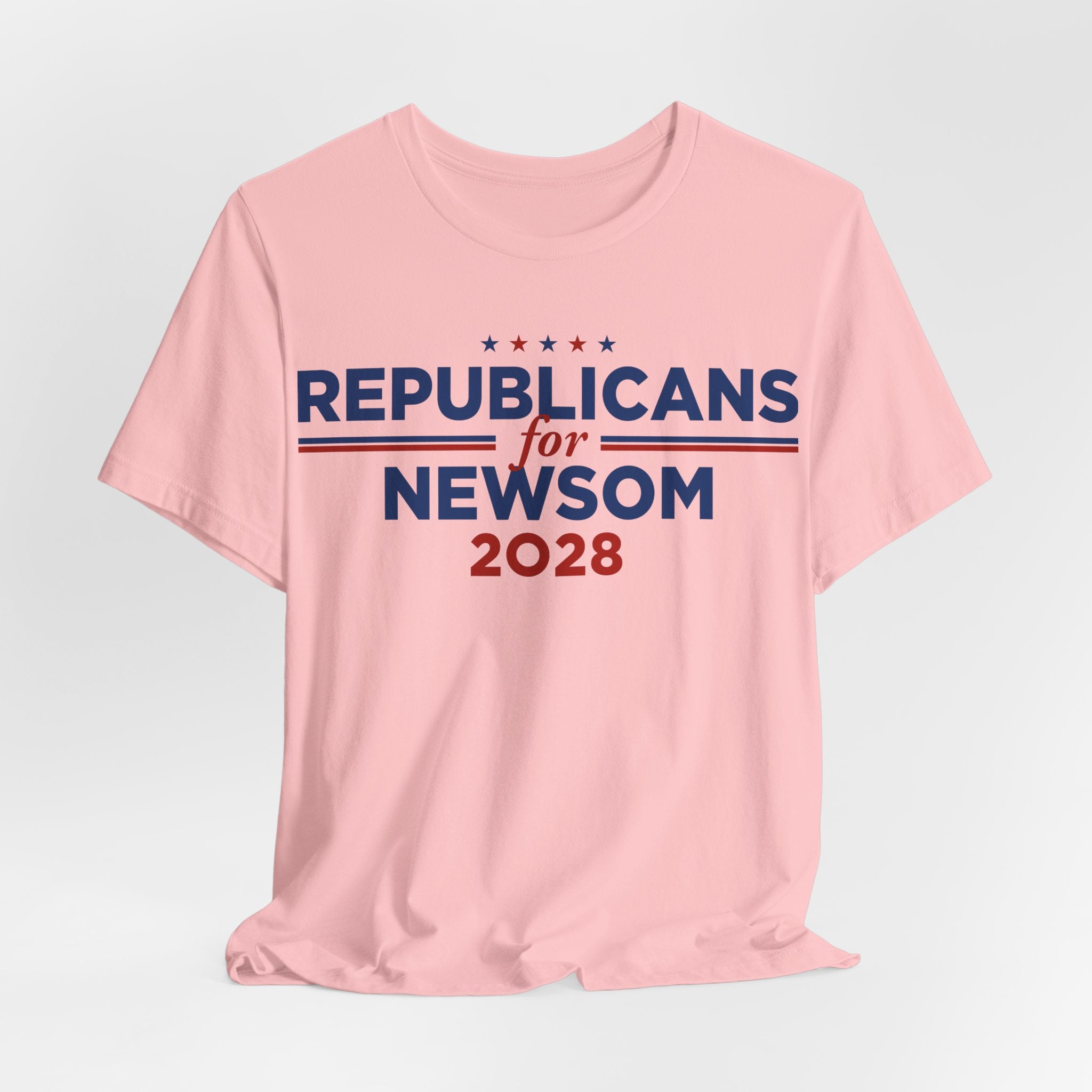 Republicans for Gavin Newsom Campaign T-Shirt for President 2028