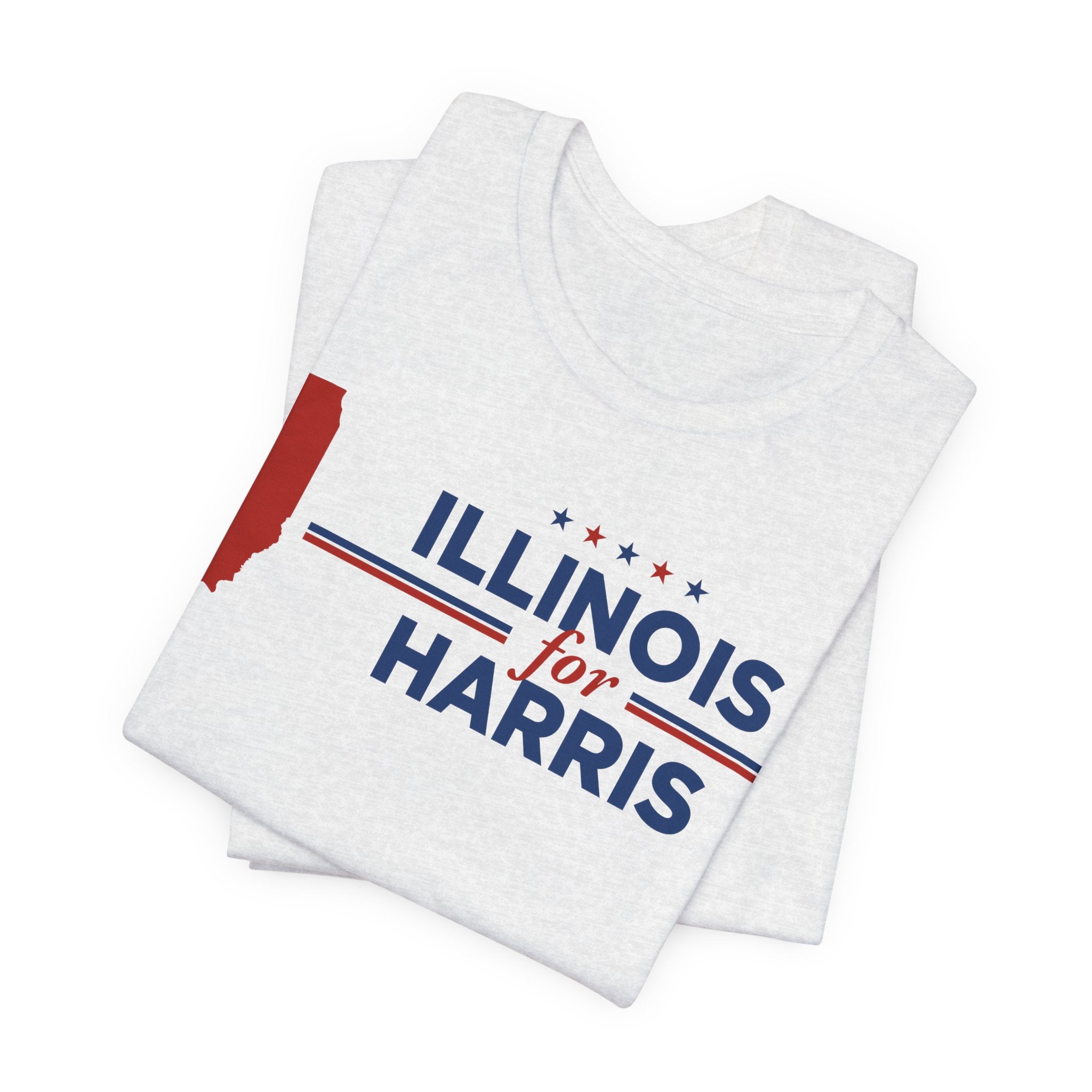 Illinois for Kamala Harris for President Campaign T-Shirt 2028