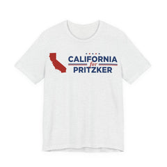 California for J.B. Pritzker for President Campaign T-Shirt 2028