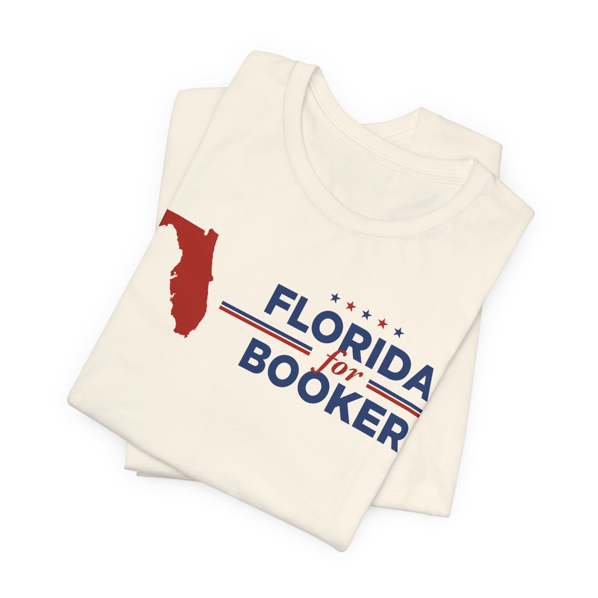 Florida for Cory Booker for President Campaign T-Shirt 2028