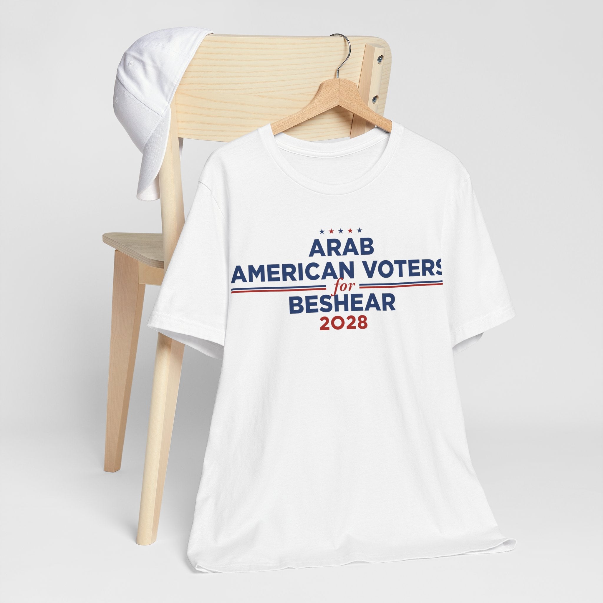 Arab American Voters for Andy Beshear for President Campaign T-Shirt 2028