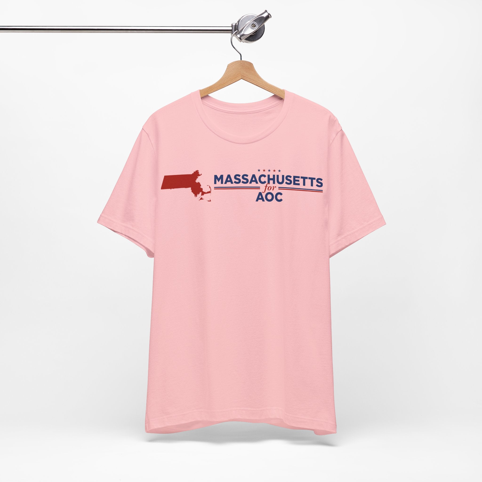 Massachusetts for AOC for President Campaign T-Shirt 2028