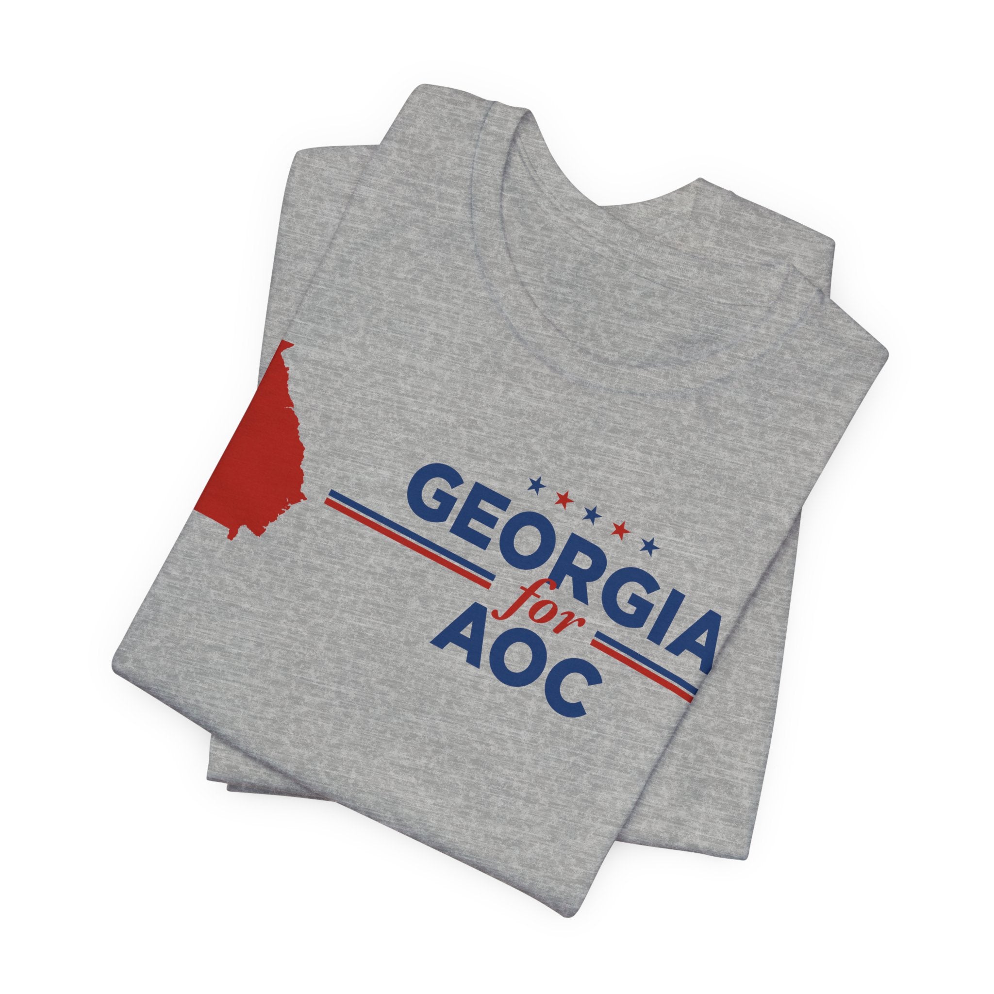 Georgia for AOC for President Campaign T-Shirt 2028