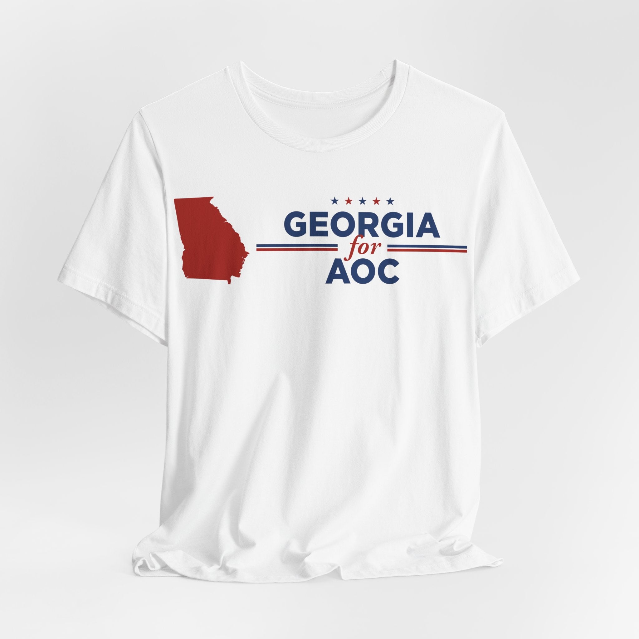 Georgia for AOC for President Campaign T-Shirt 2028