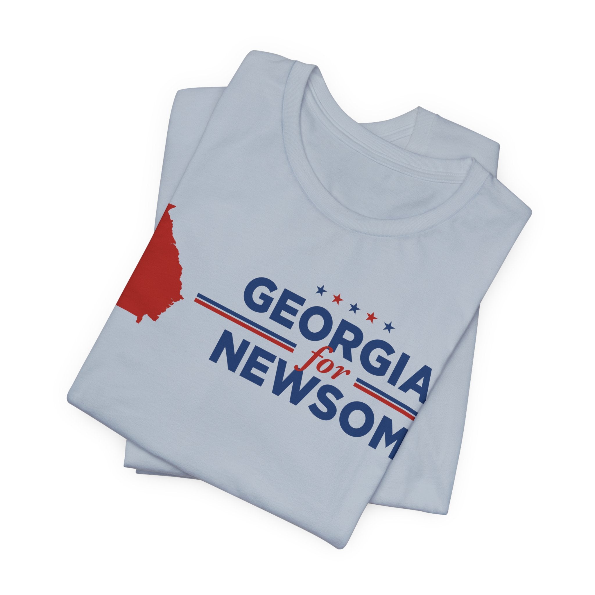 Georgia for Gavin Newsom for President Campaign T-Shirt 2028