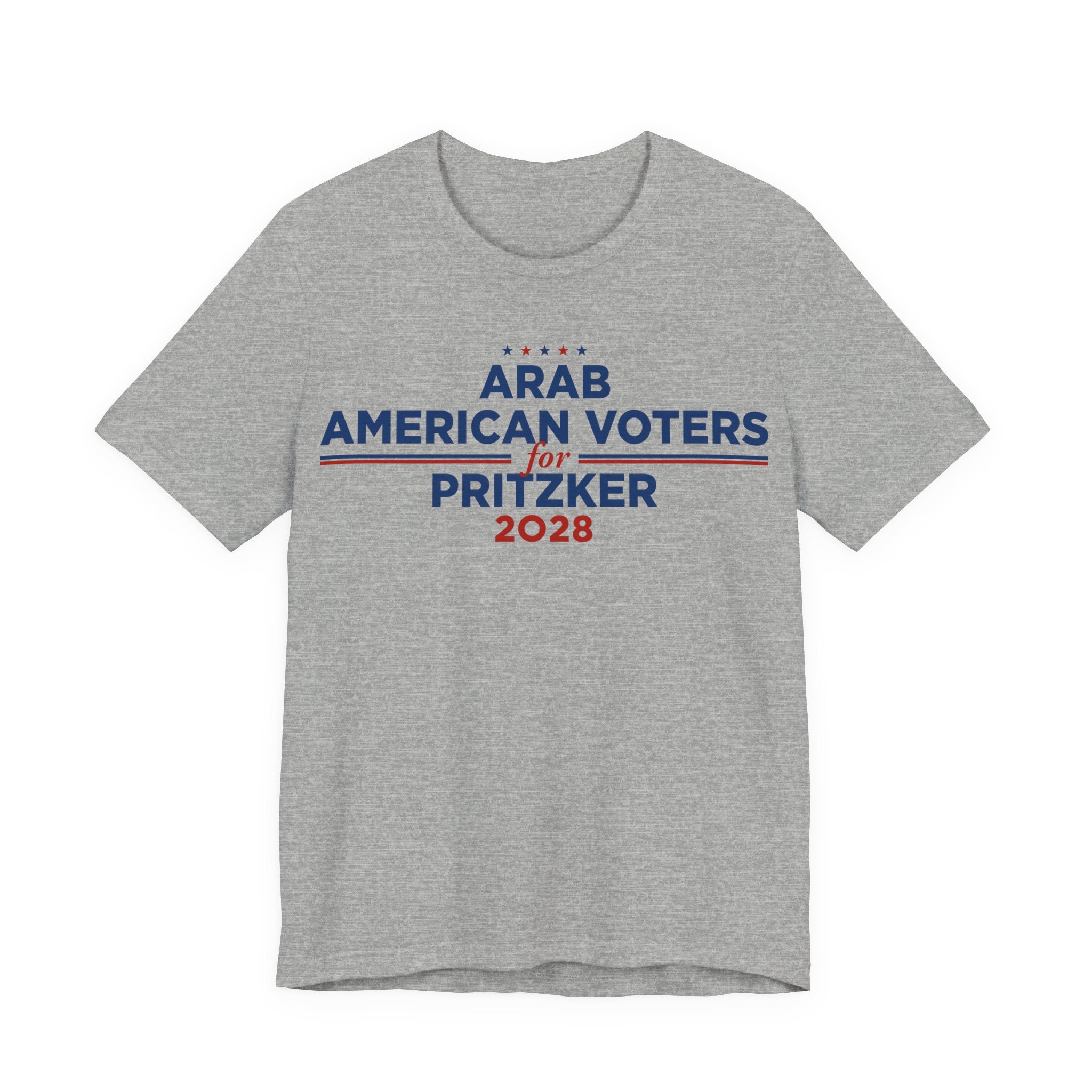 Arab American Voters for J.B. Pritzker for President Campaign T-Shirt 2028