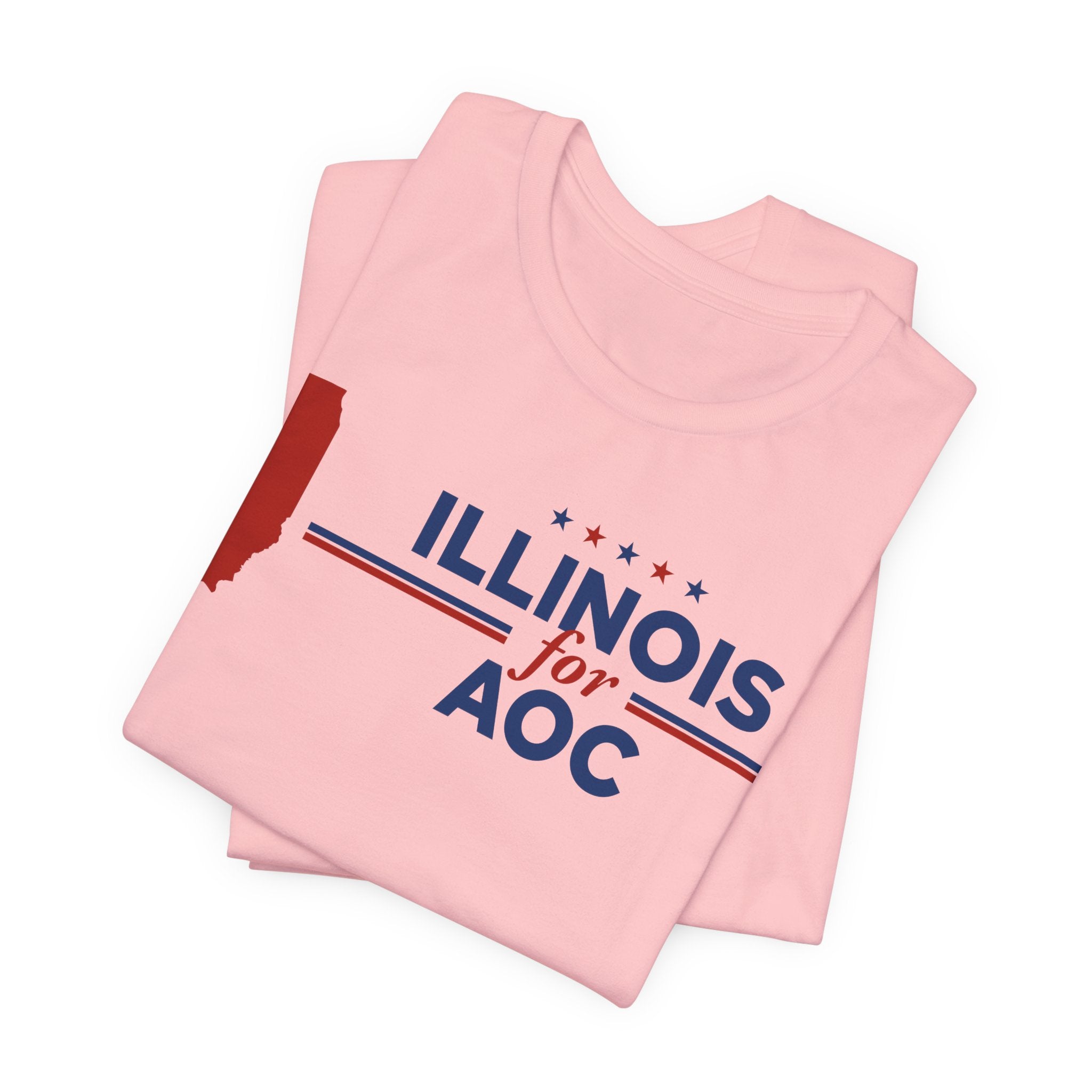 Illinois for AOC for President Campaign T-Shirt 2028